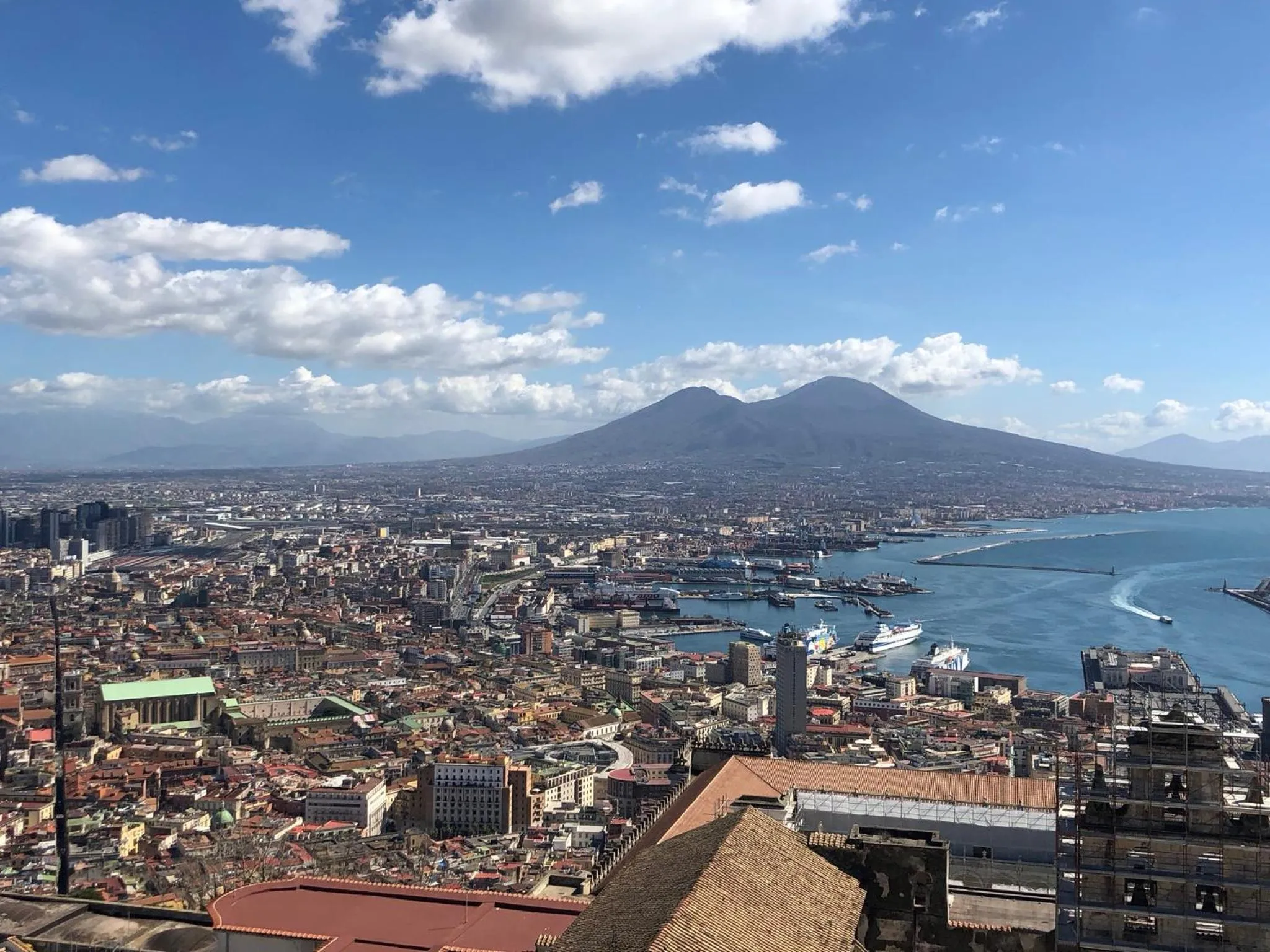 Nearby landmark in Piazza Carità