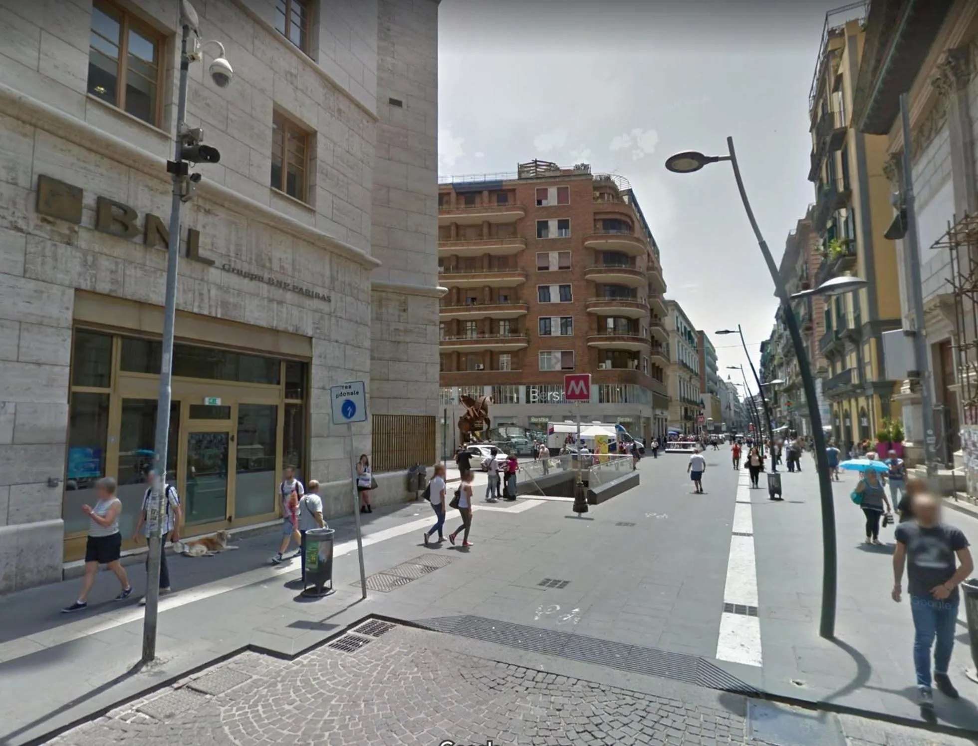 Neighbourhood in Piazza Carità