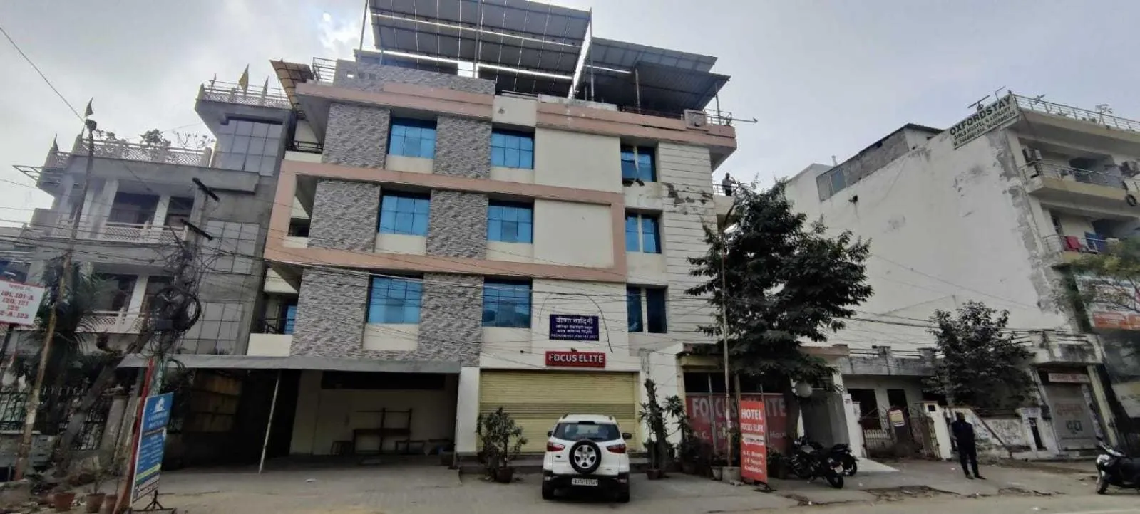 Facade/entrance in Hotel O Focus Elite