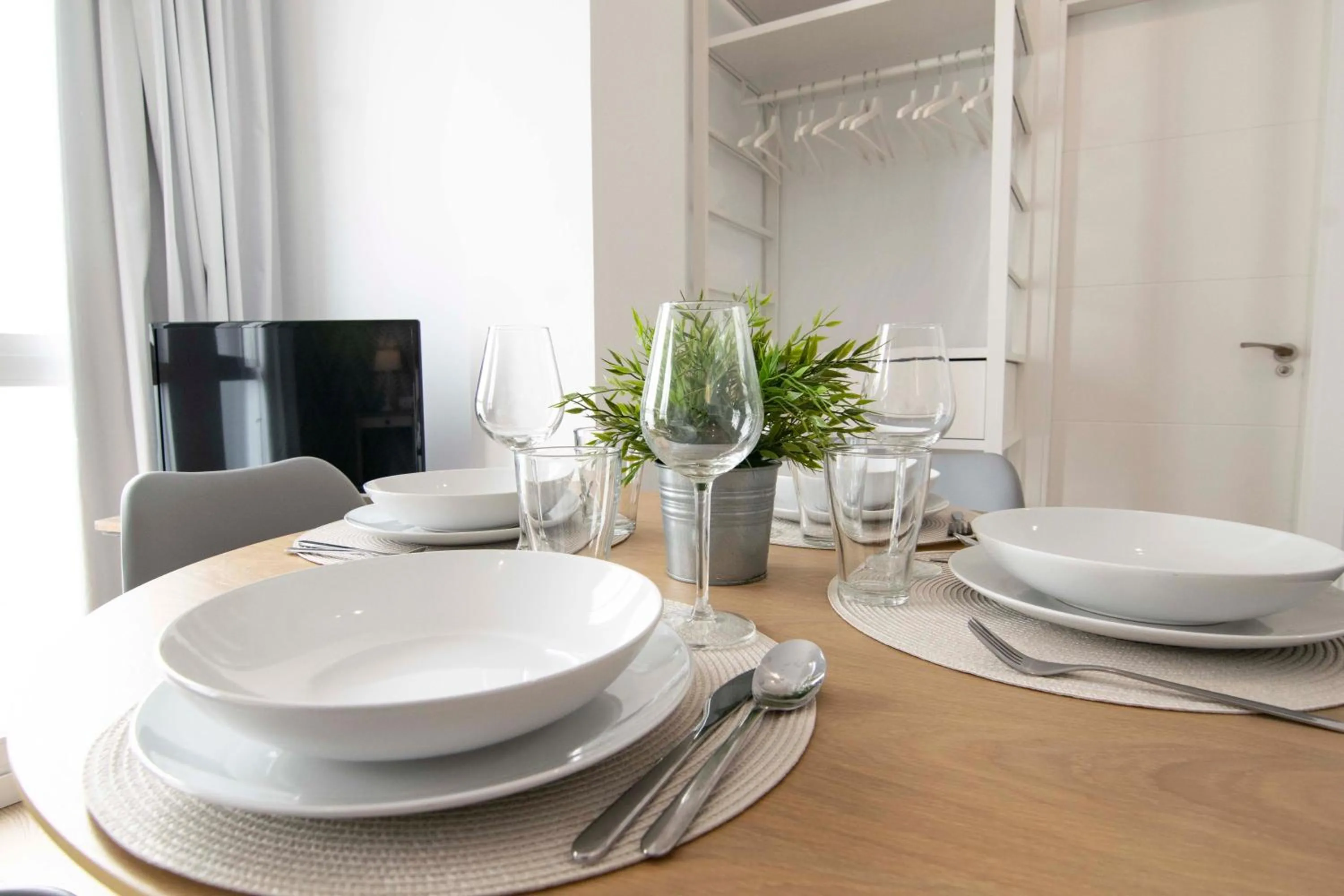 Dining area in Suite Premium - Cathedral of Malaga