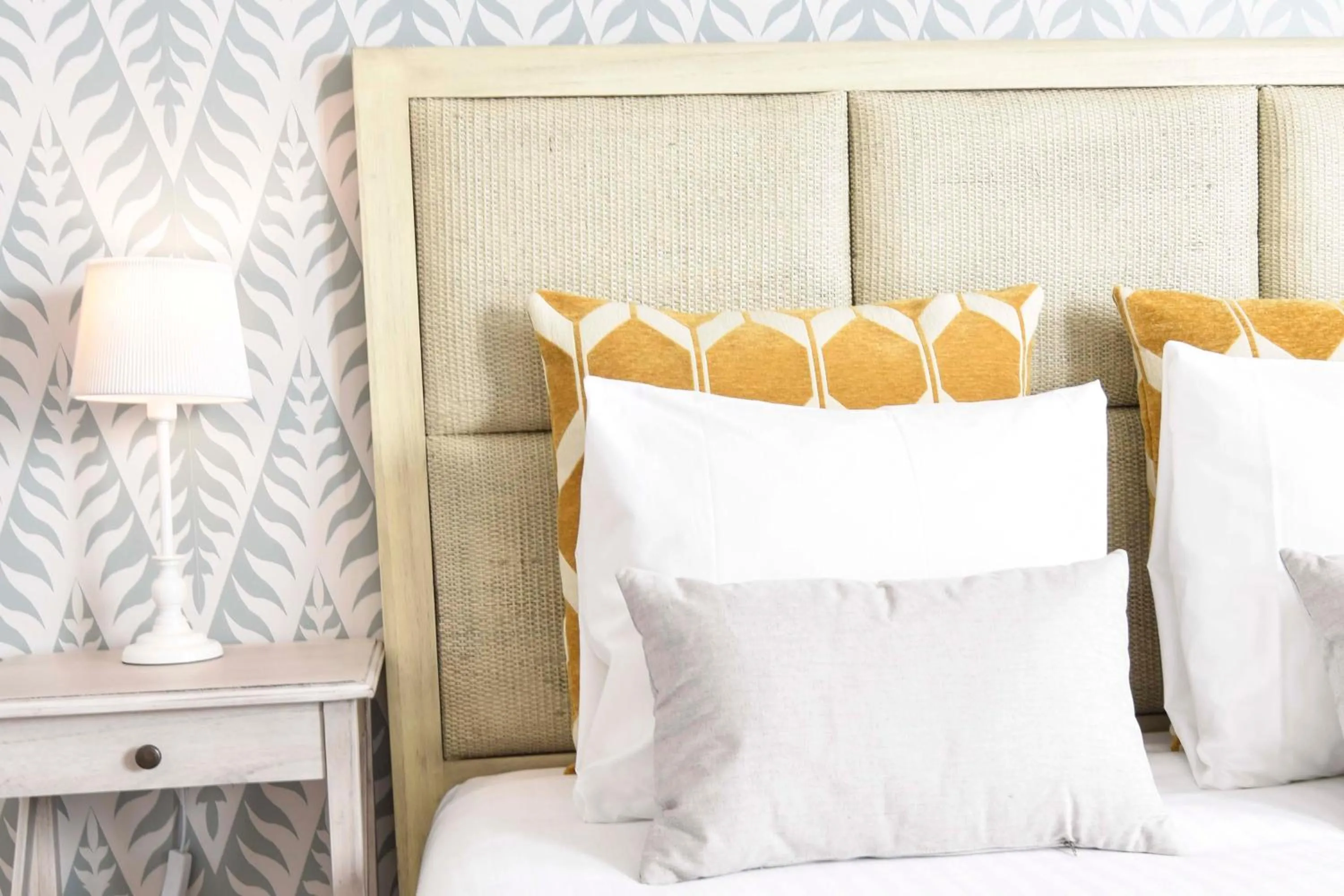 Decorative detail, Bed in Suite Premium - Cathedral of Malaga