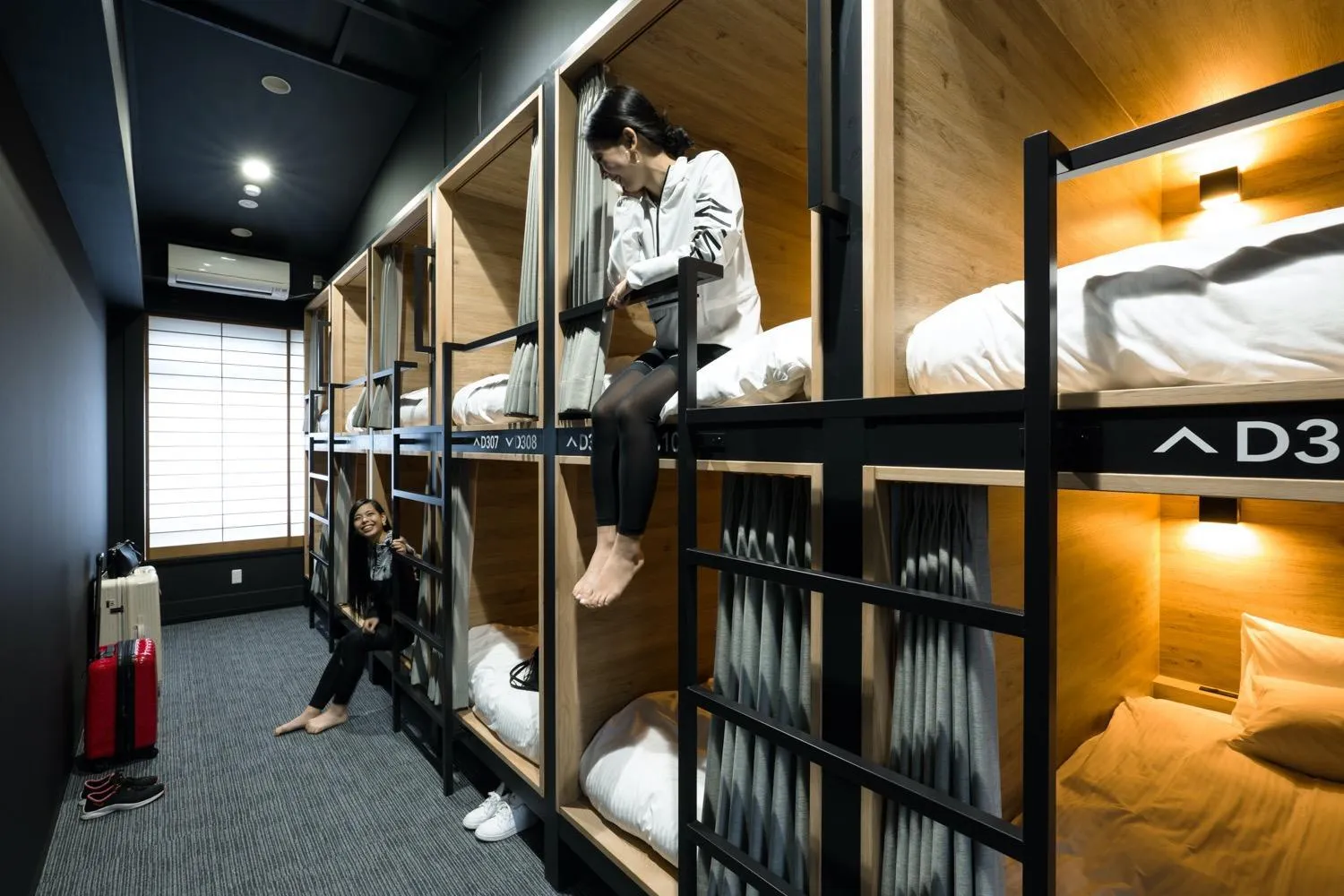 bunk bed, Bed in Kona Stay Bicycle Resort