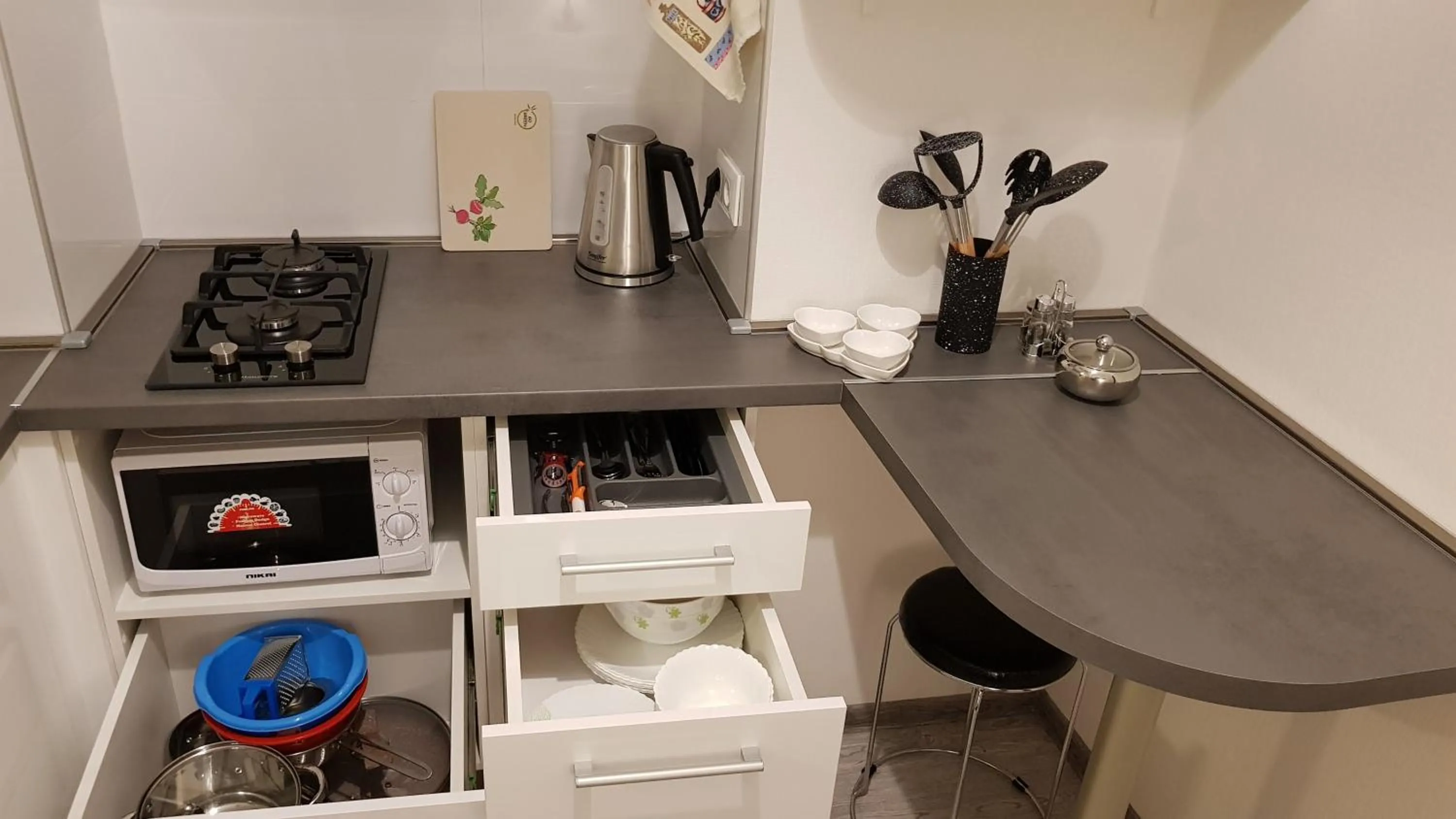 Kitchen or kitchenette in Cozy Apartment in Old Tbilisi