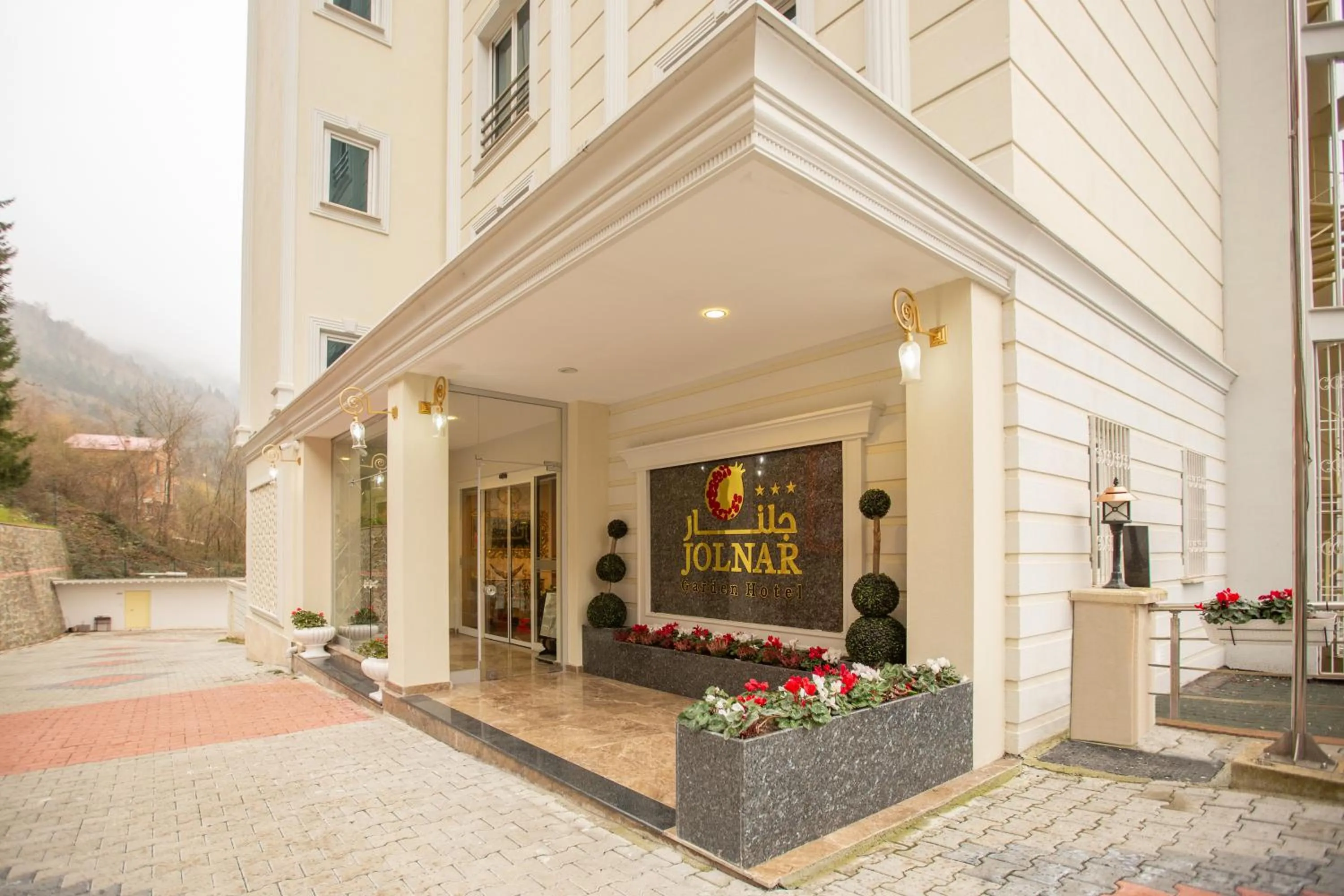 Property building in Jolnar garden hotel