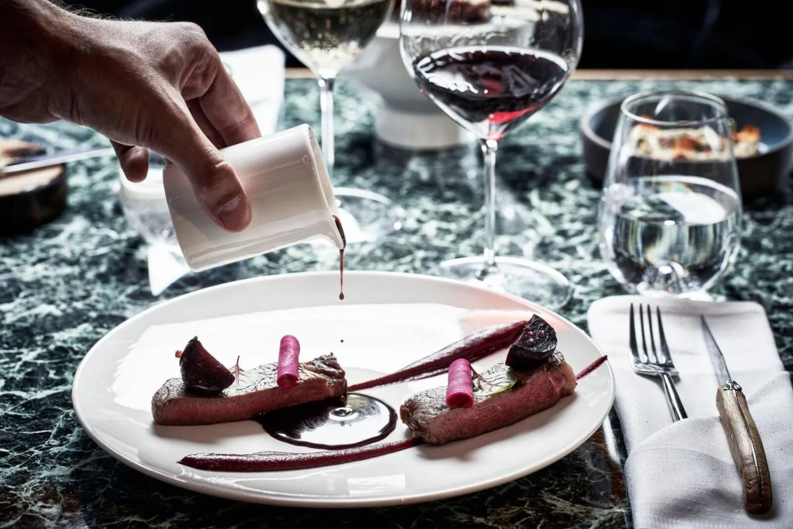 Food and drinks in Katikies Garden Santorini - The Leading Hotels Of The World