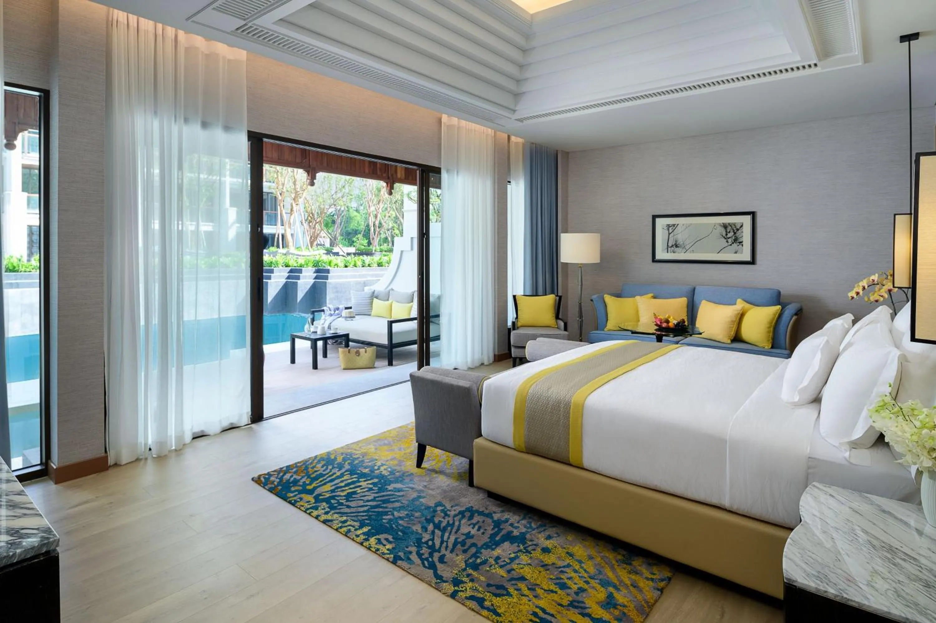 Photo of the whole room, Bed in InterContinental Phuket Resort by IHG
