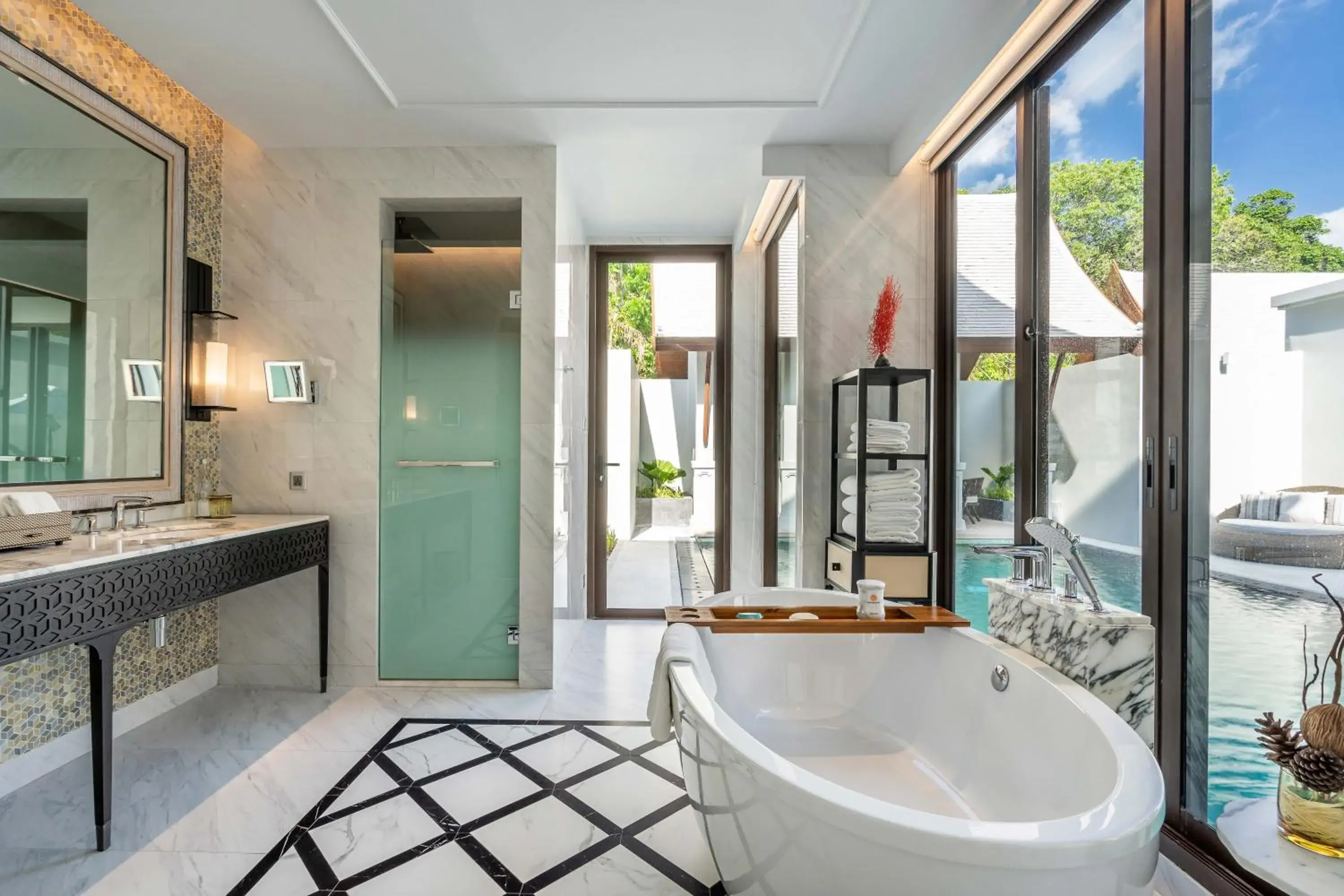 Bathroom in InterContinental Phuket Resort by IHG Bathroom in InterContinental Phuket Resort by IHG