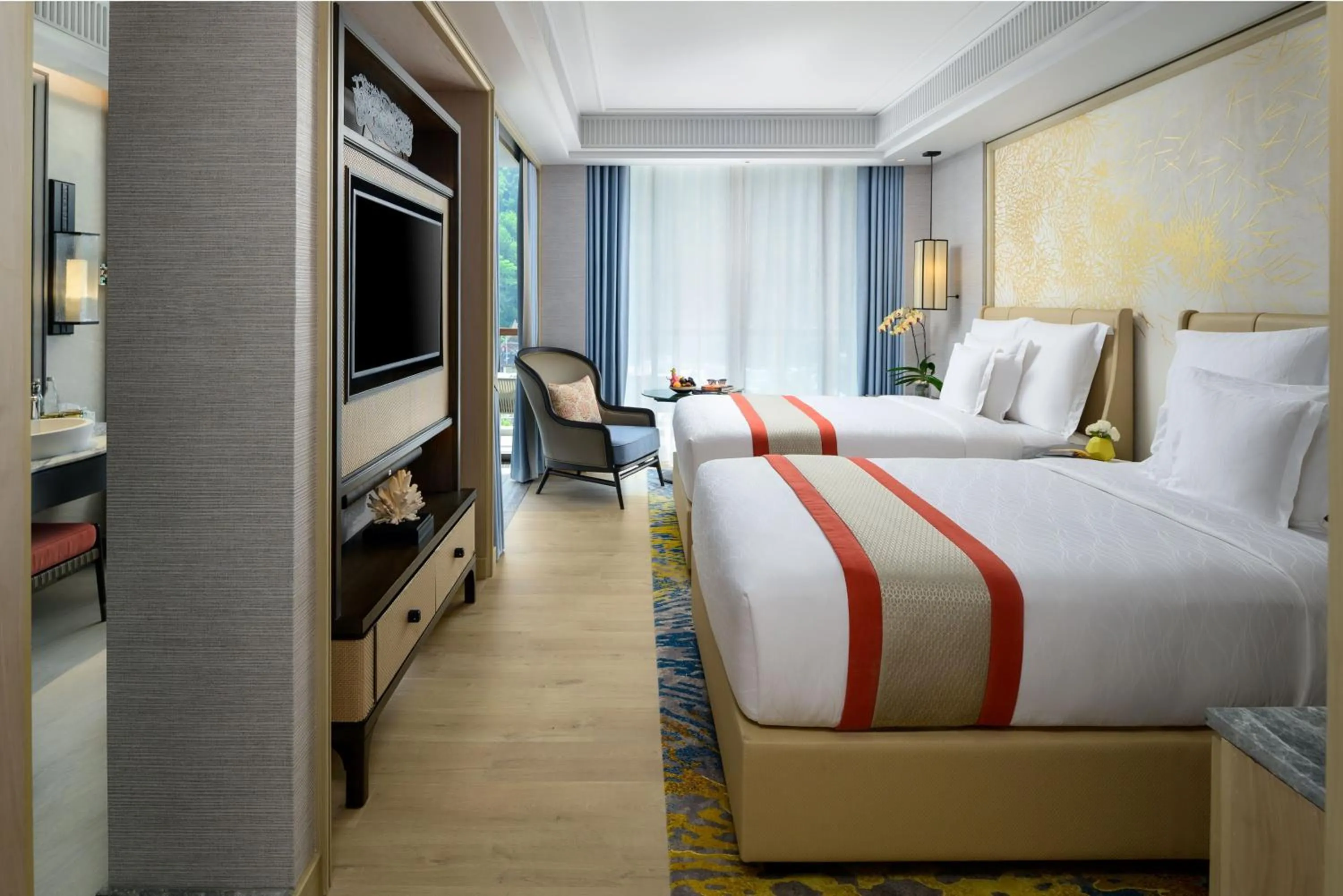 Photo of the whole room, Bed in InterContinental Phuket Resort by IHG