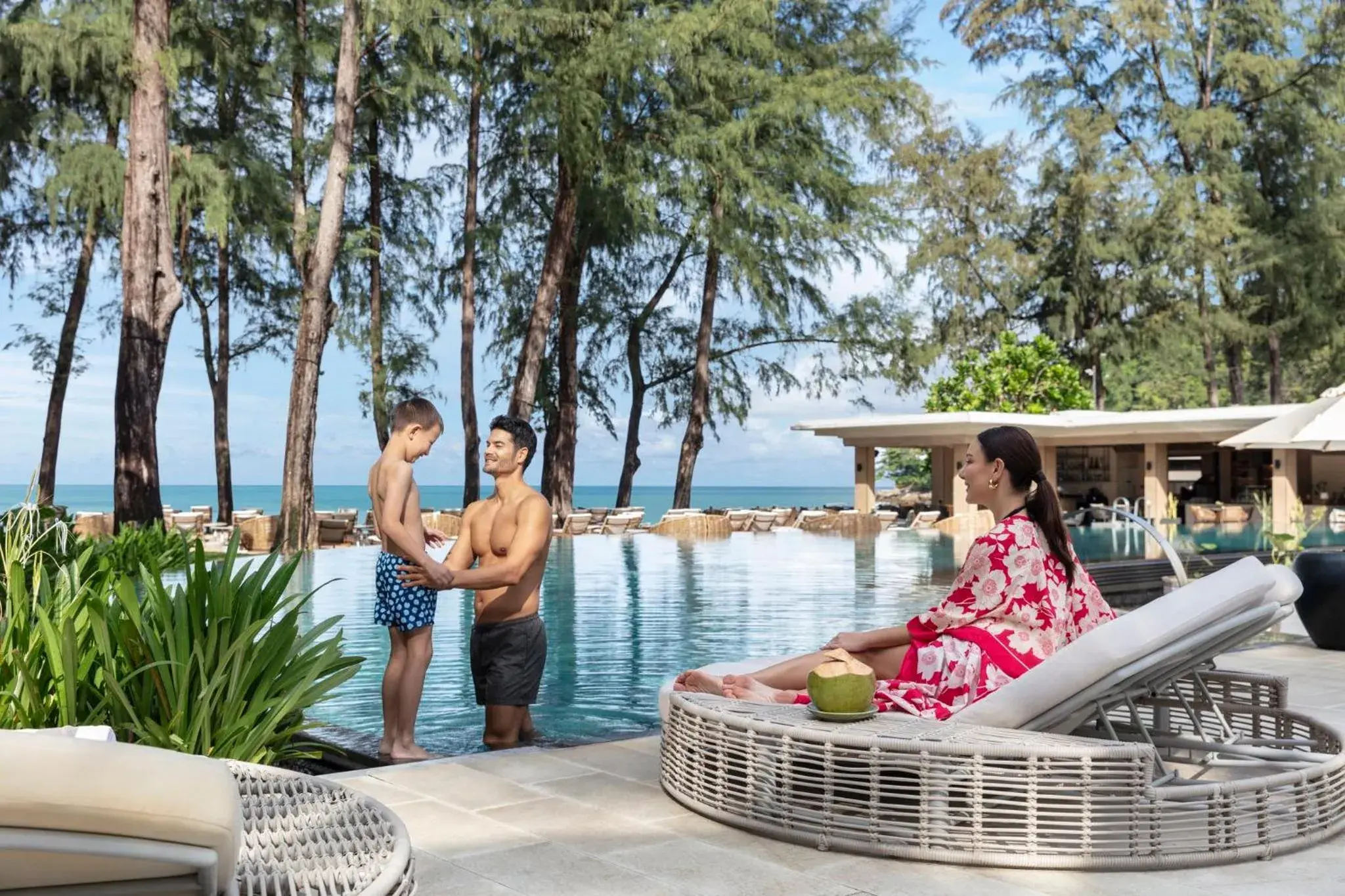 Swimming pool in InterContinental Phuket Resort by IHG Swimming pool in InterContinental Phuket Resort by IHG