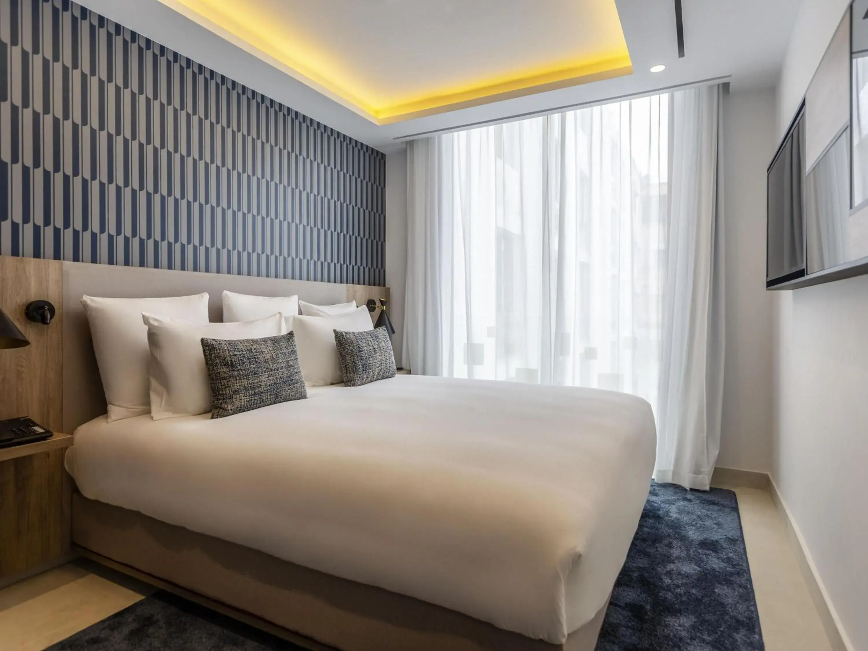 Bedroom, Bed in Aparthotel Adagio Premium Casablanca City Center Bedroom, Bed in Aparthotel Adagio Premium Casablanca City Center