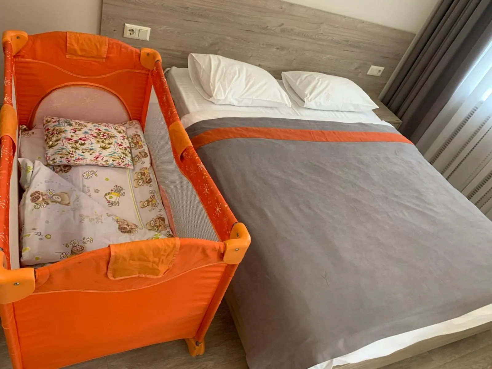 Bed in Arena Summit Apart Hotel