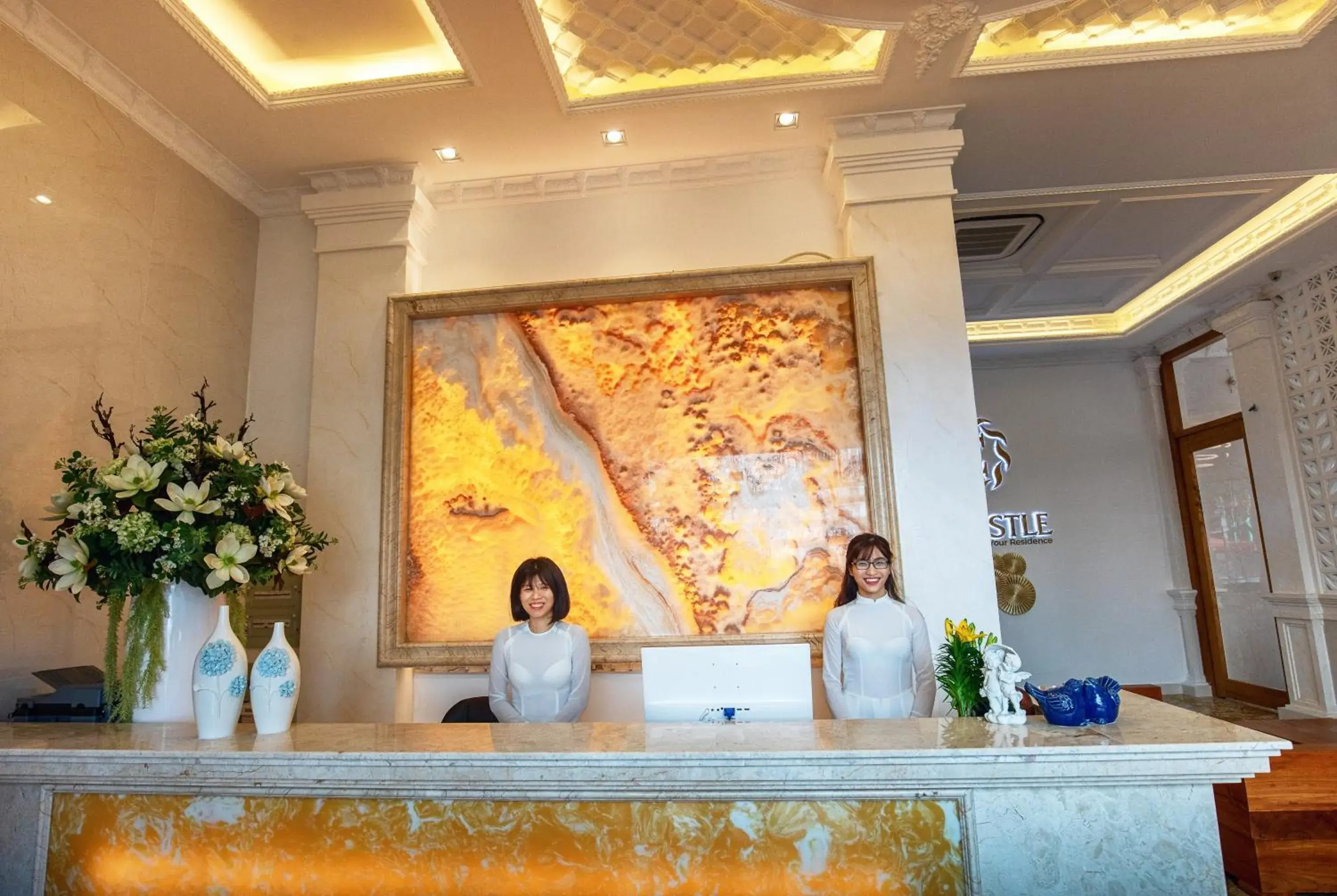 Lobby or reception in La Castle Lobby or reception in La Castle