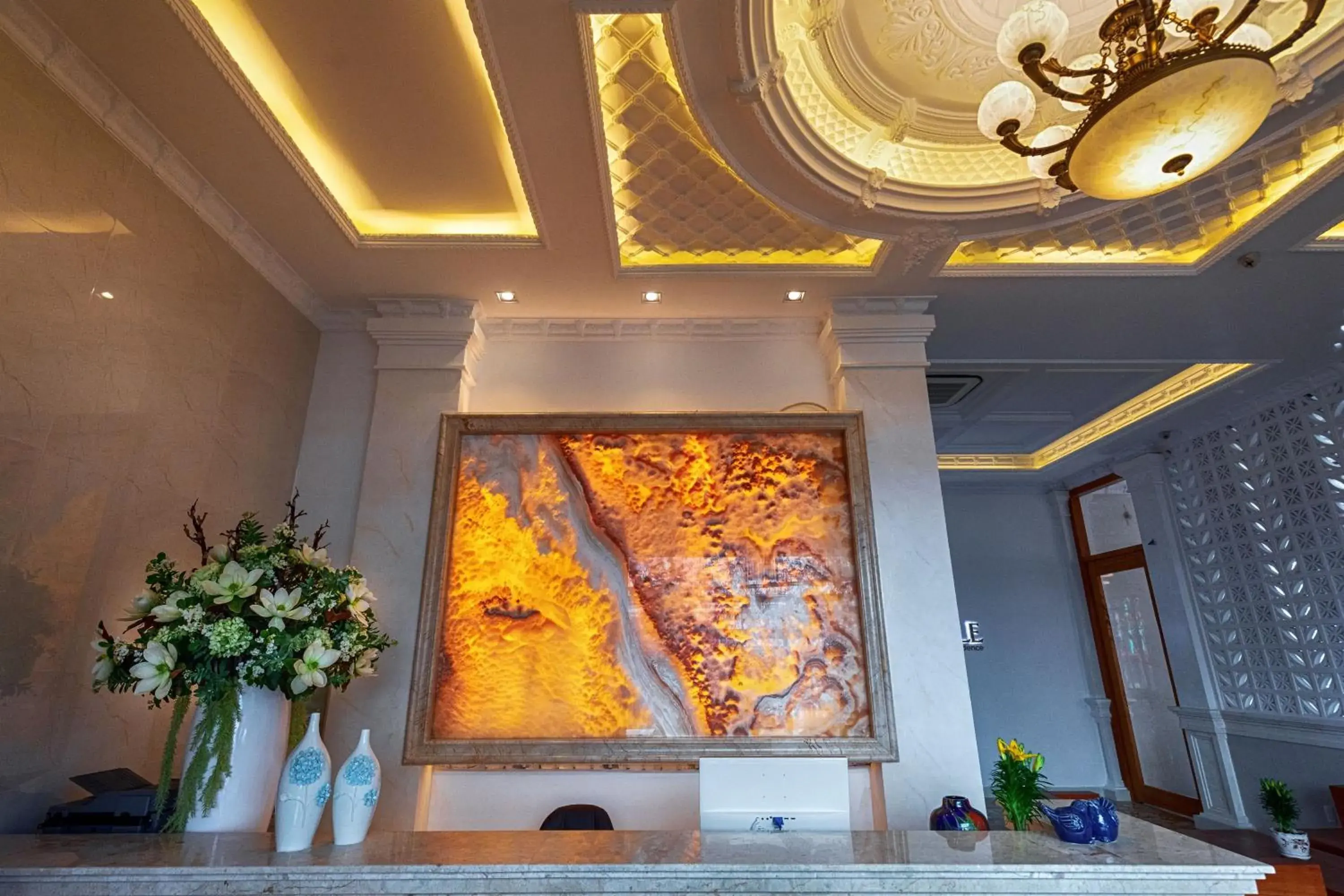 Lobby or reception in La Castle Lobby or reception in La Castle