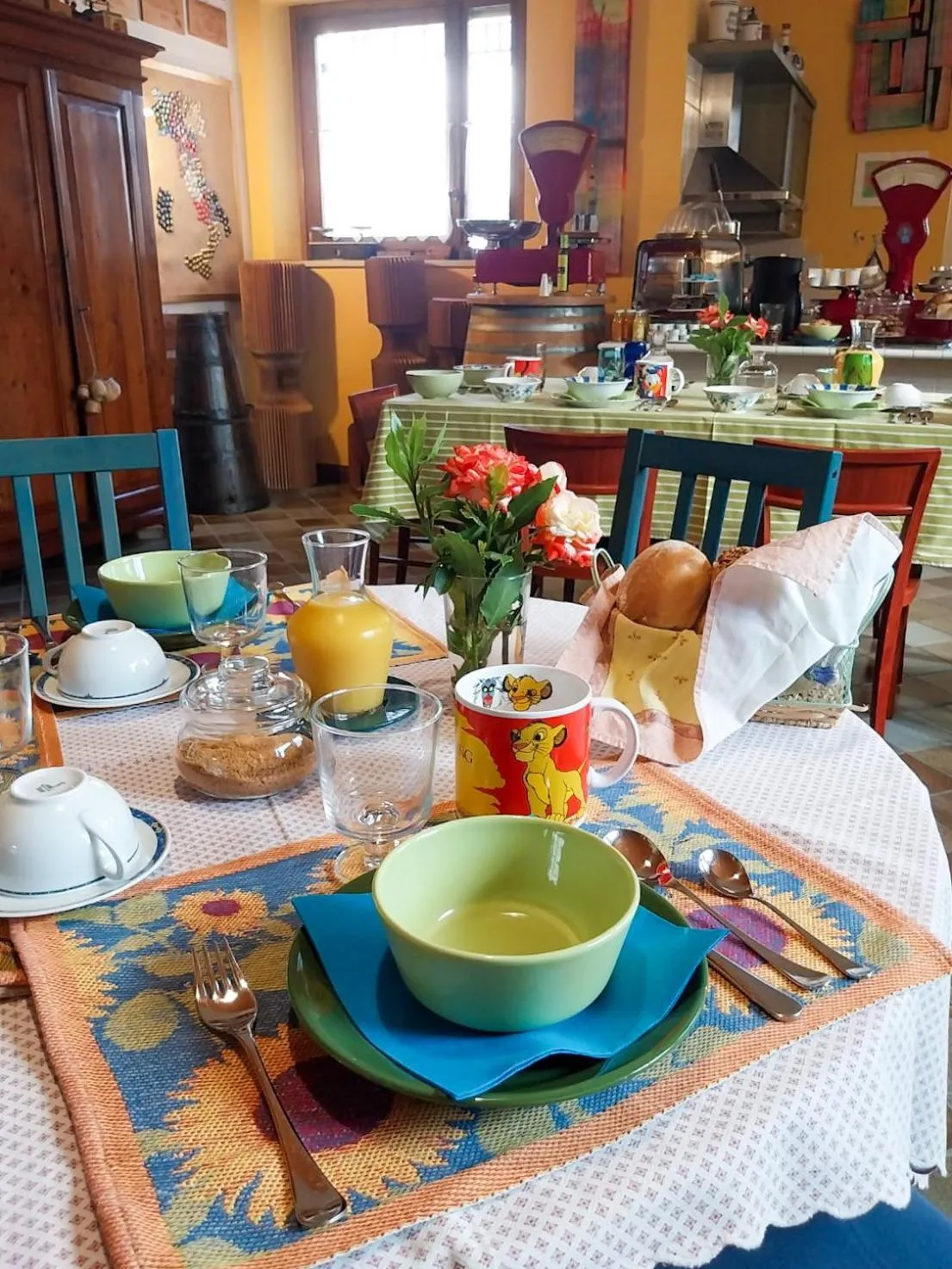 Breakfast in Rosa Tea B&B