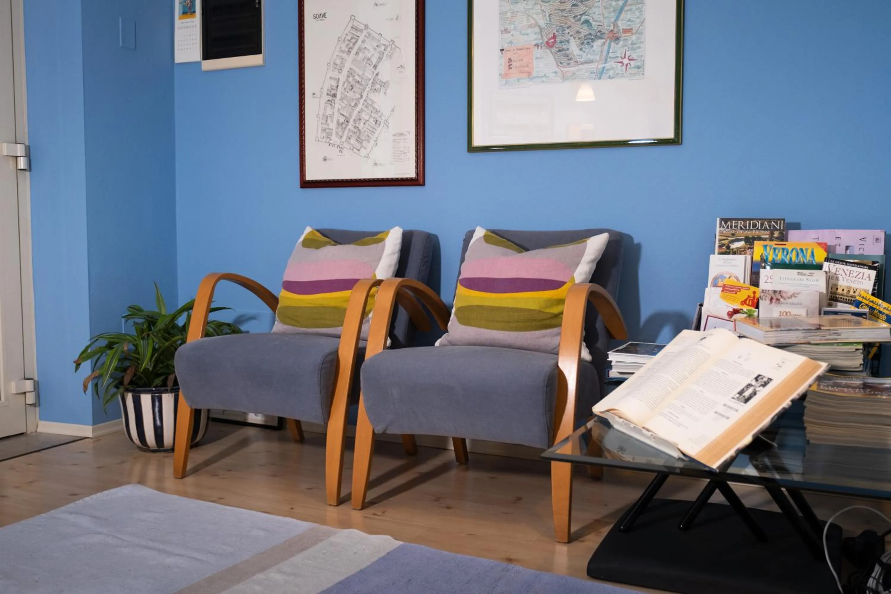 Living room in Rosa Tea B&B