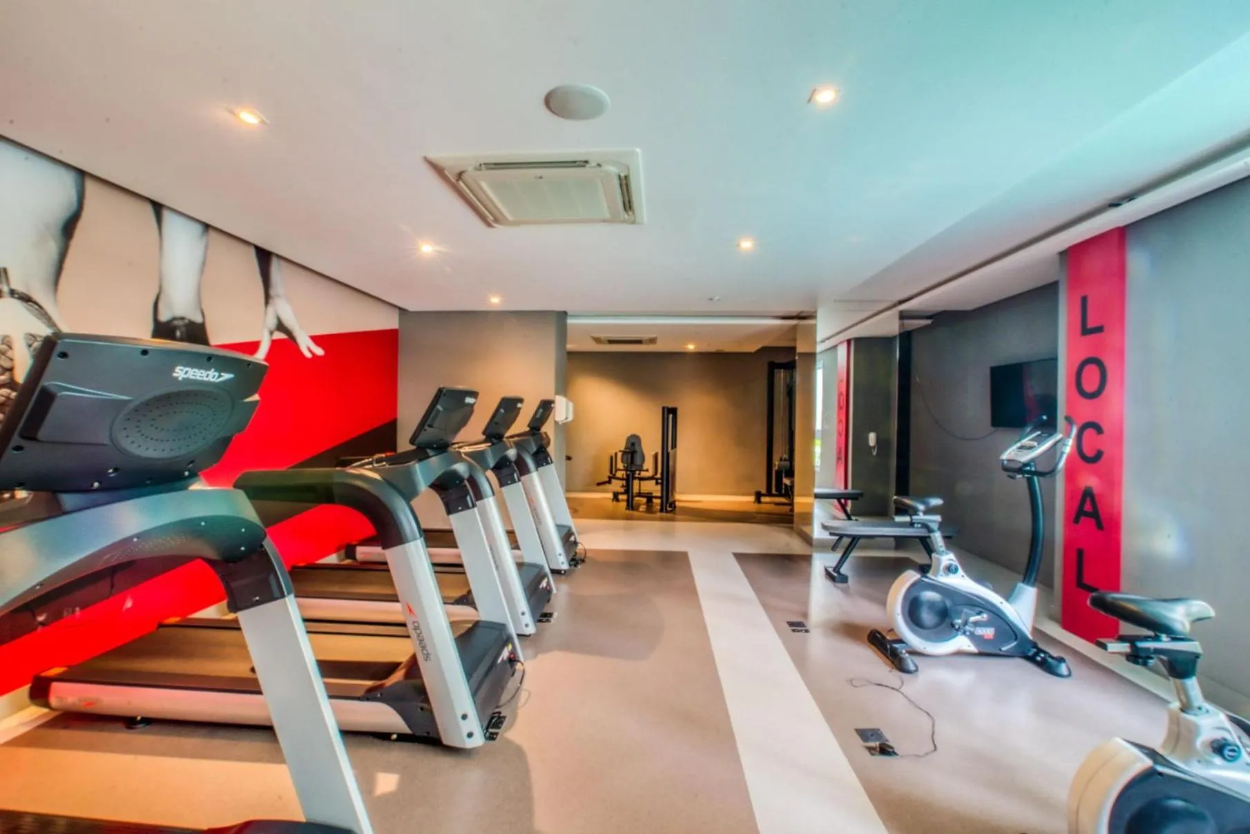 Fitness centre/facilities in 360 Luz