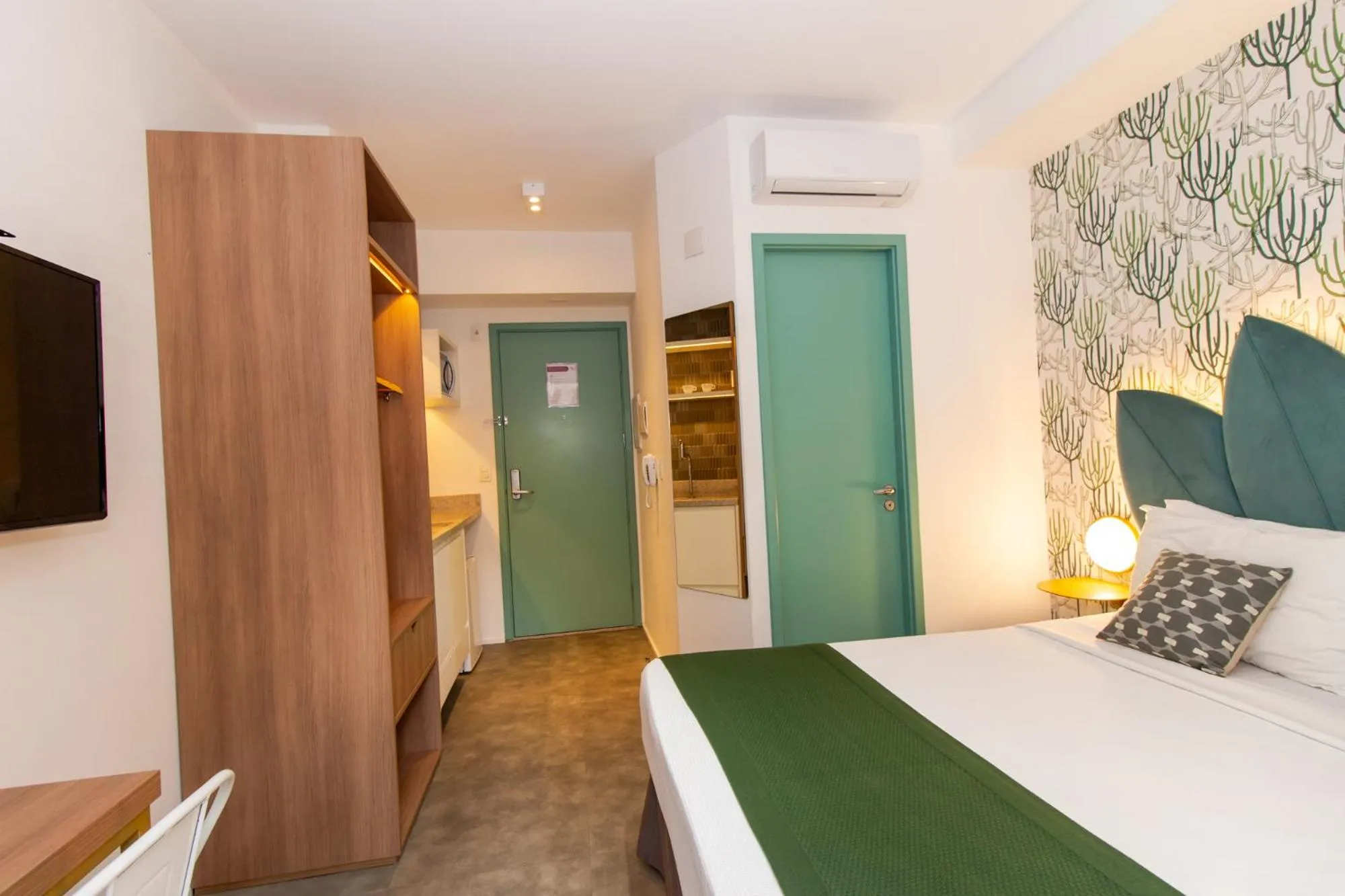 Bedroom, Bed in 360 Luz