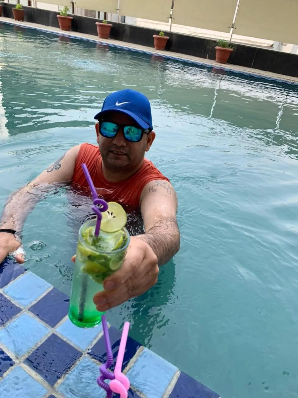 Swimming pool in Diyalo Lords Plaza Birgunj