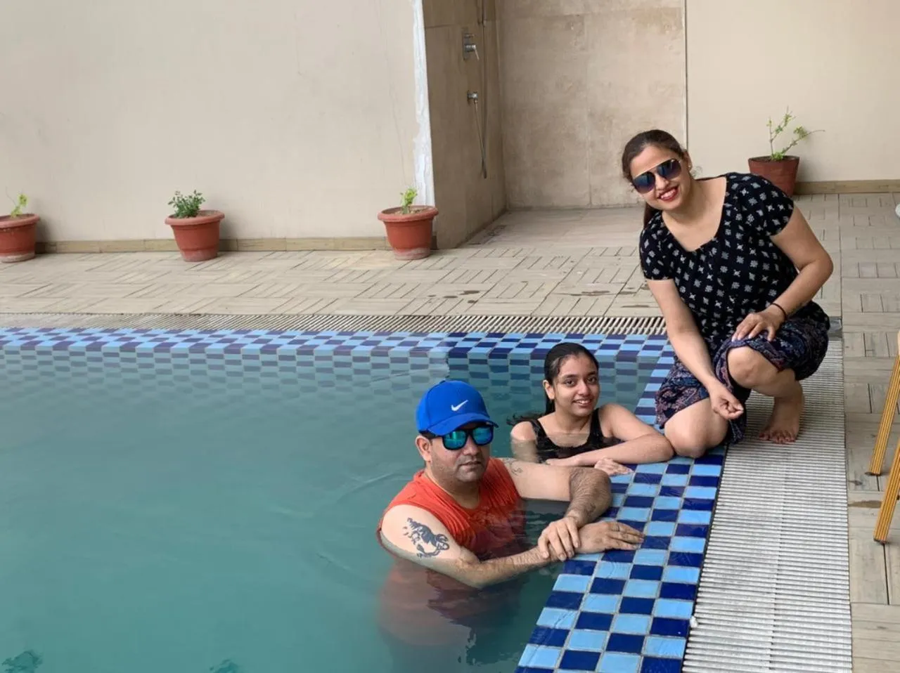 Swimming pool in Diyalo Lords Plaza Birgunj