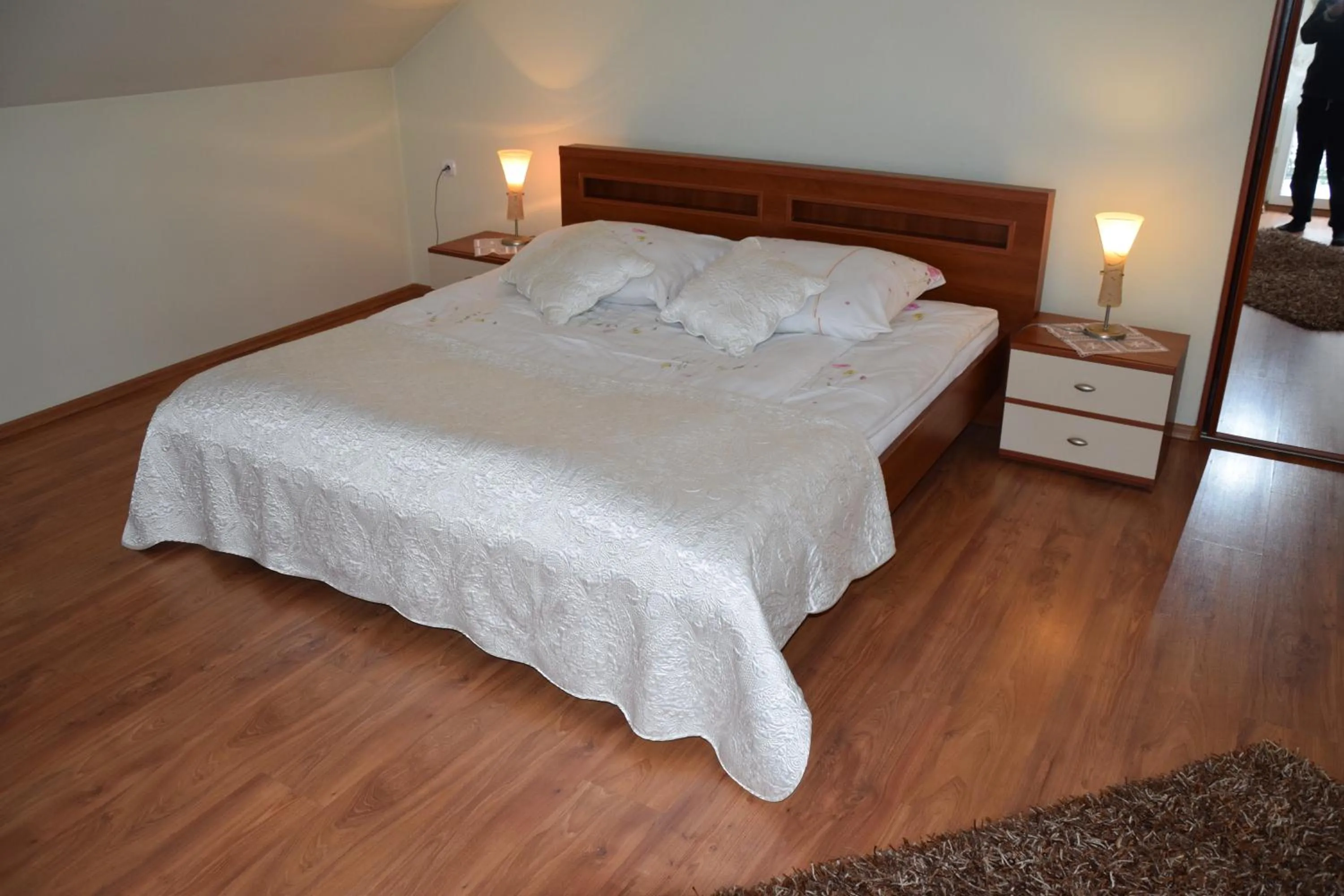 Bed in Inter-Bar-Motel