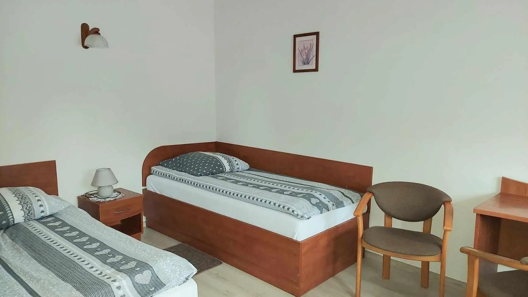 Bed in Inter-Bar-Motel