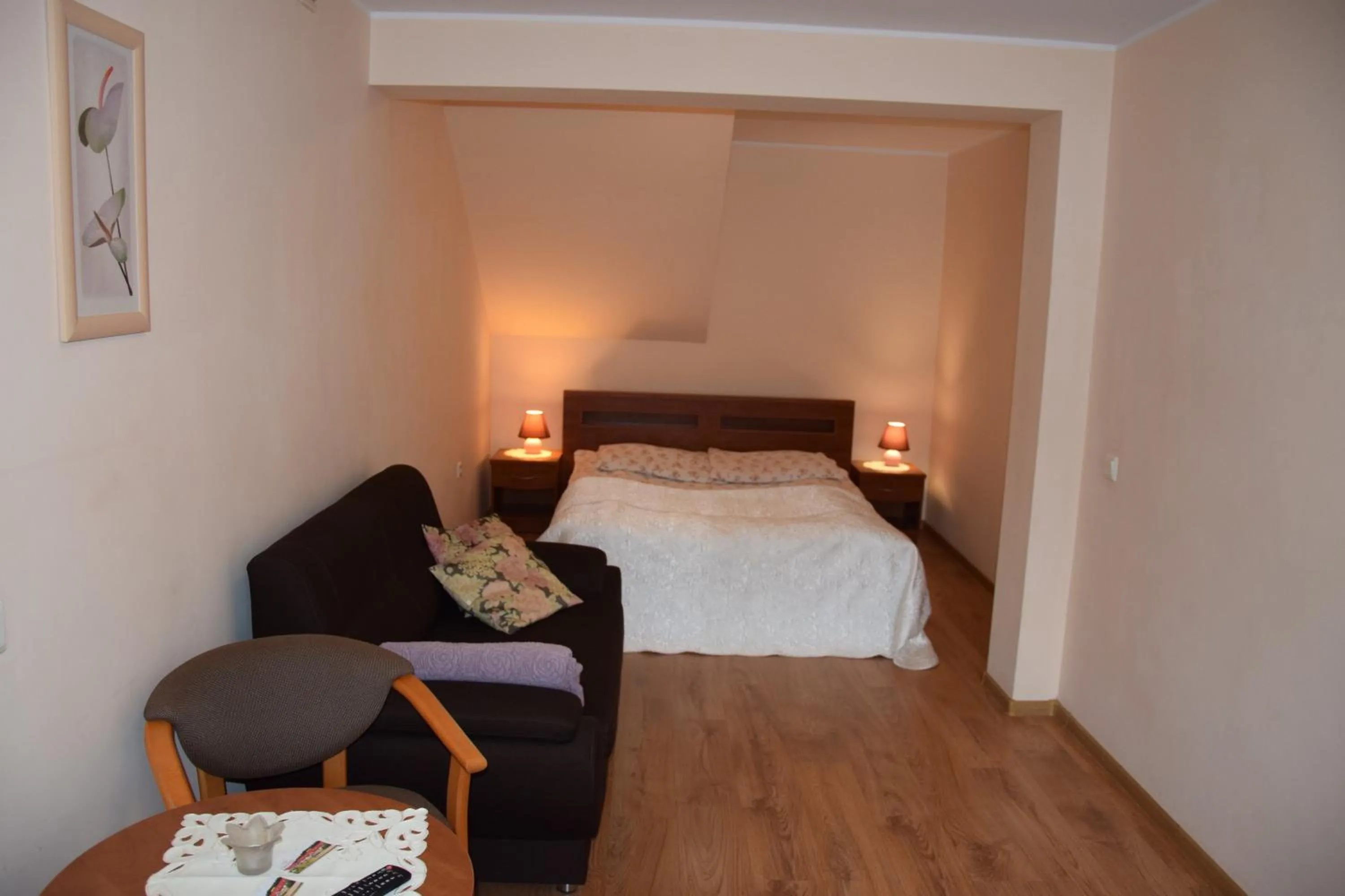 Bed in Inter-Bar-Motel