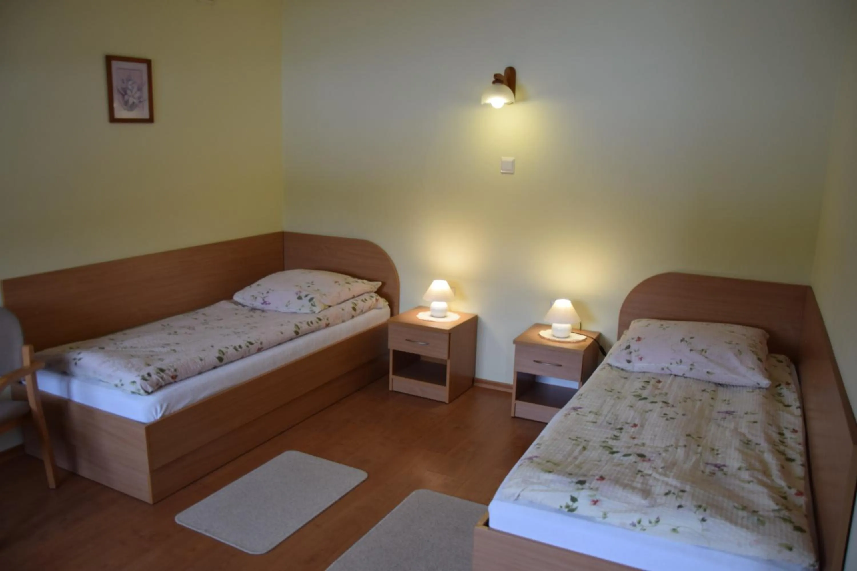 Bed in Inter-Bar-Motel