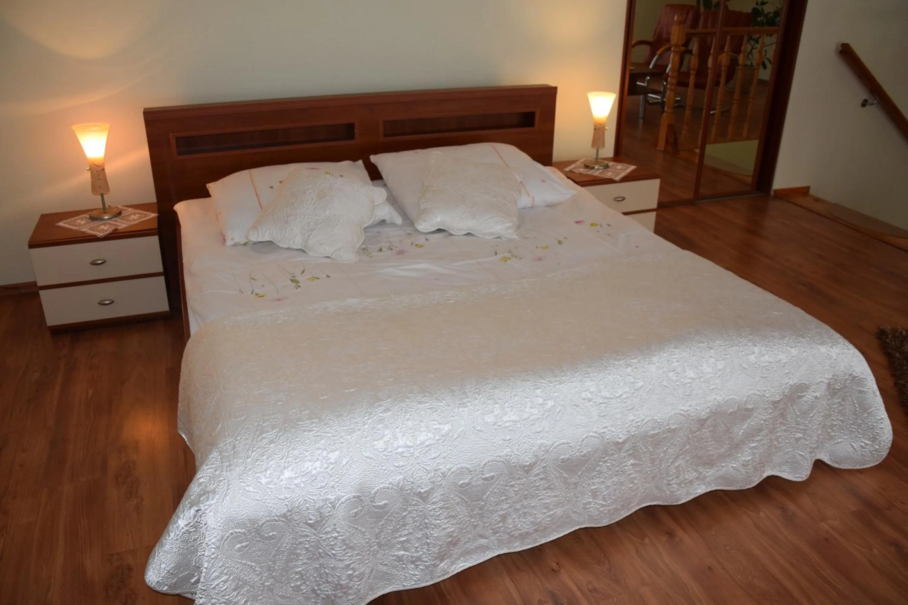 Bed in Inter-Bar-Motel