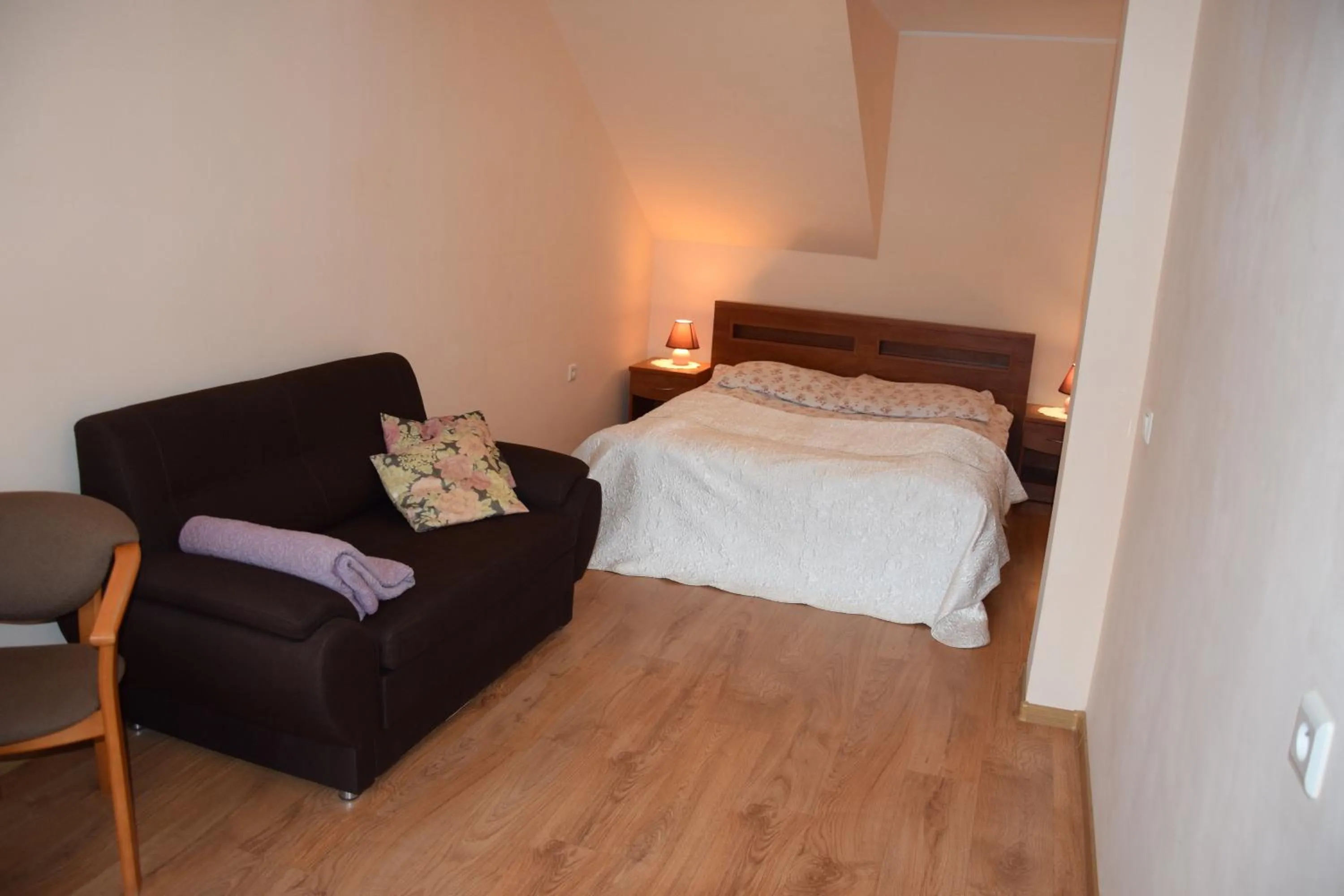 Bed in Inter-Bar-Motel