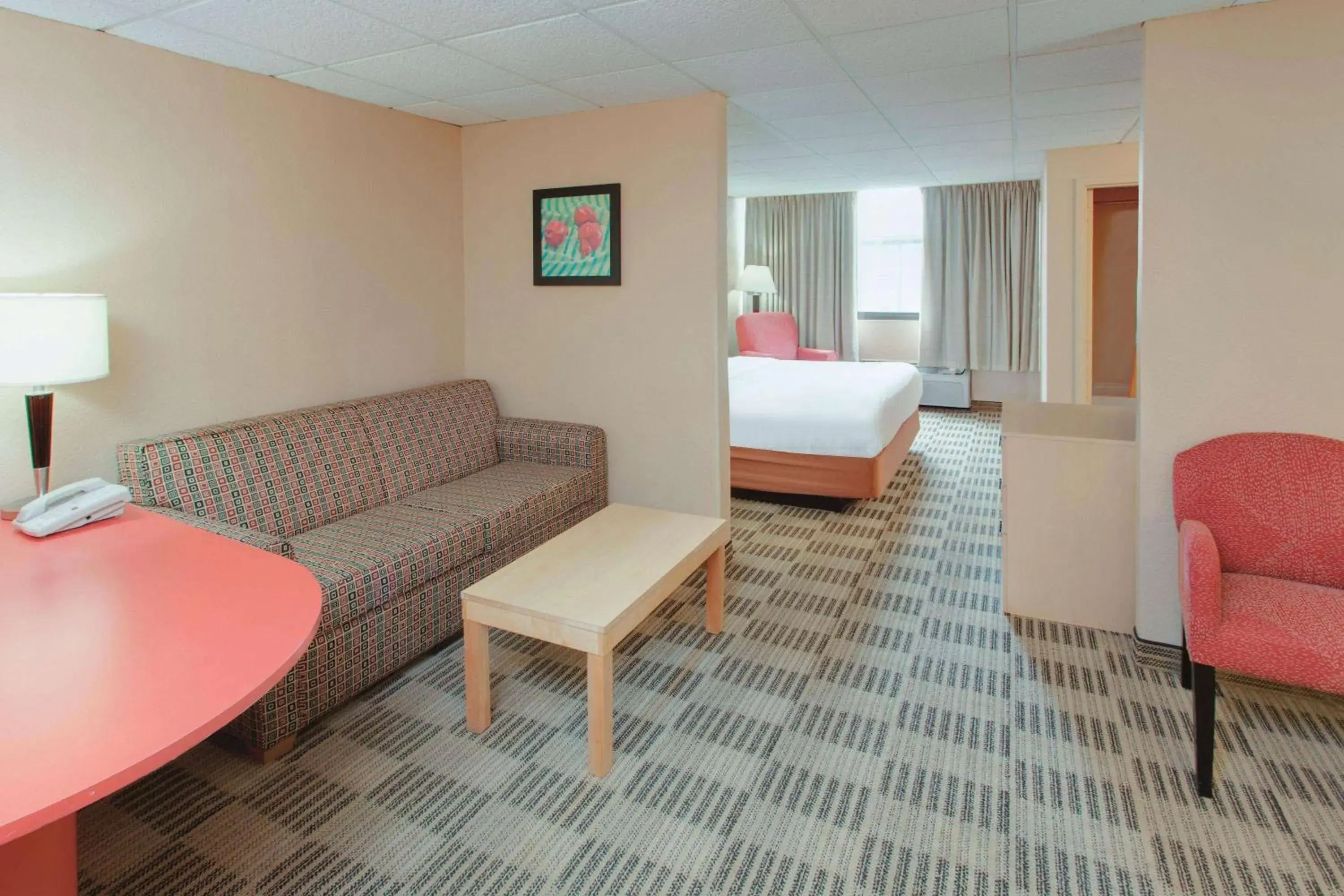 Photo of the whole room, Bed in Ramada Inn by Wyndham Fairfield NJ Photo of the whole room, Bed in Ramada Inn by Wyndham Fairfield NJ