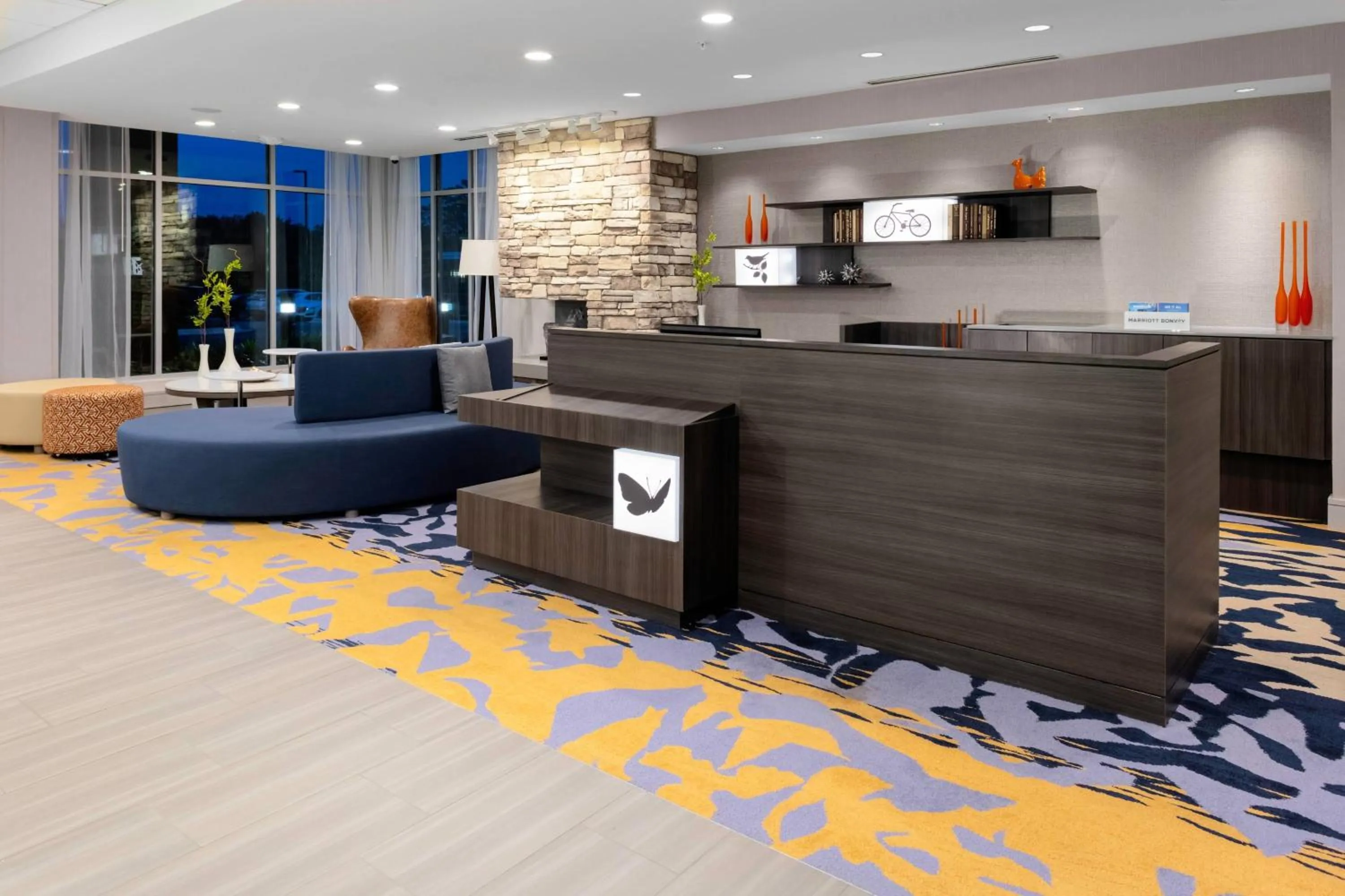 Lobby or reception in Fairfield Inn & Suites Charlotte Pineville