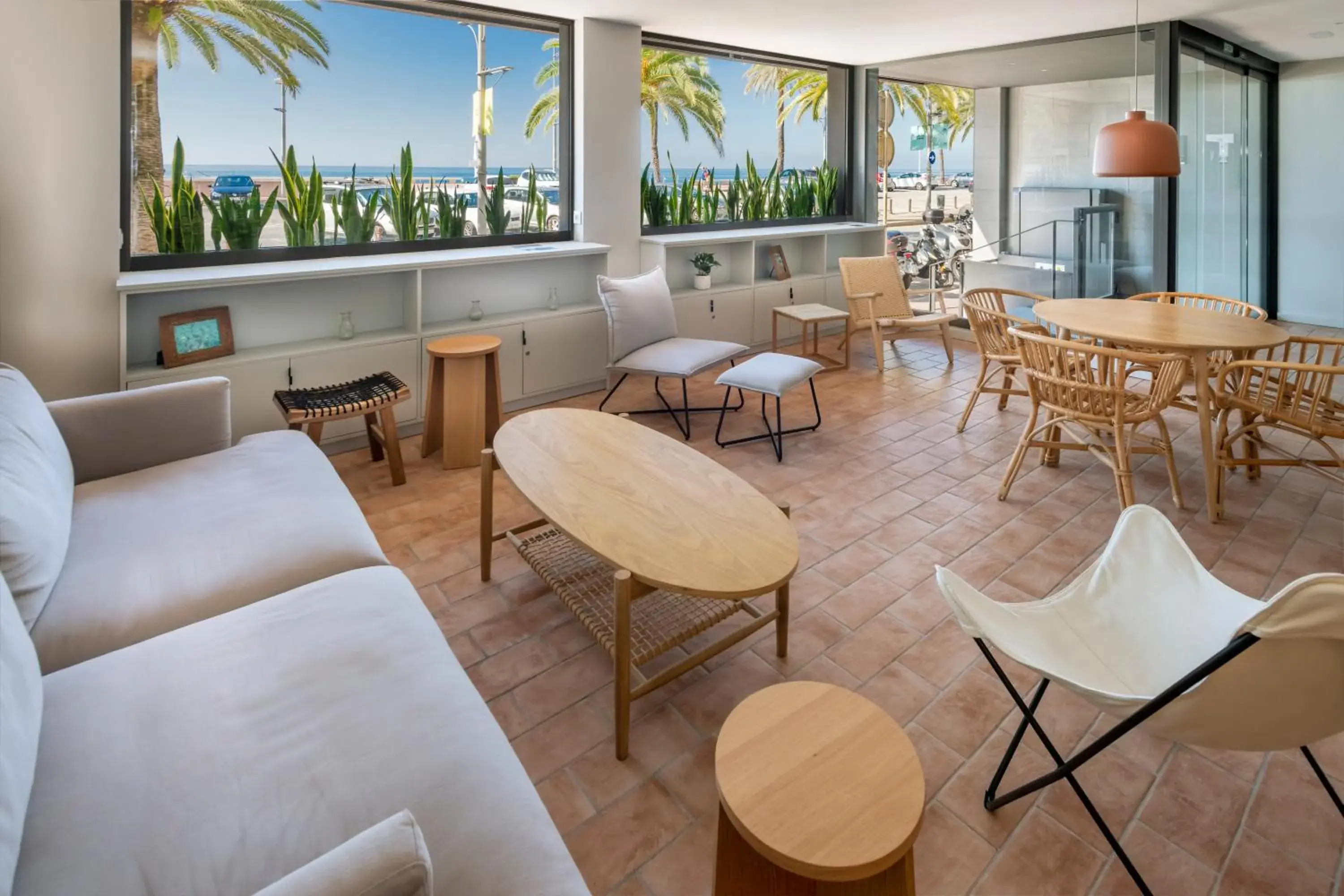 Lobby or reception in GHT Miratge - Only Adults 18 and up Lobby or reception in GHT Miratge - Only Adults 18 and up