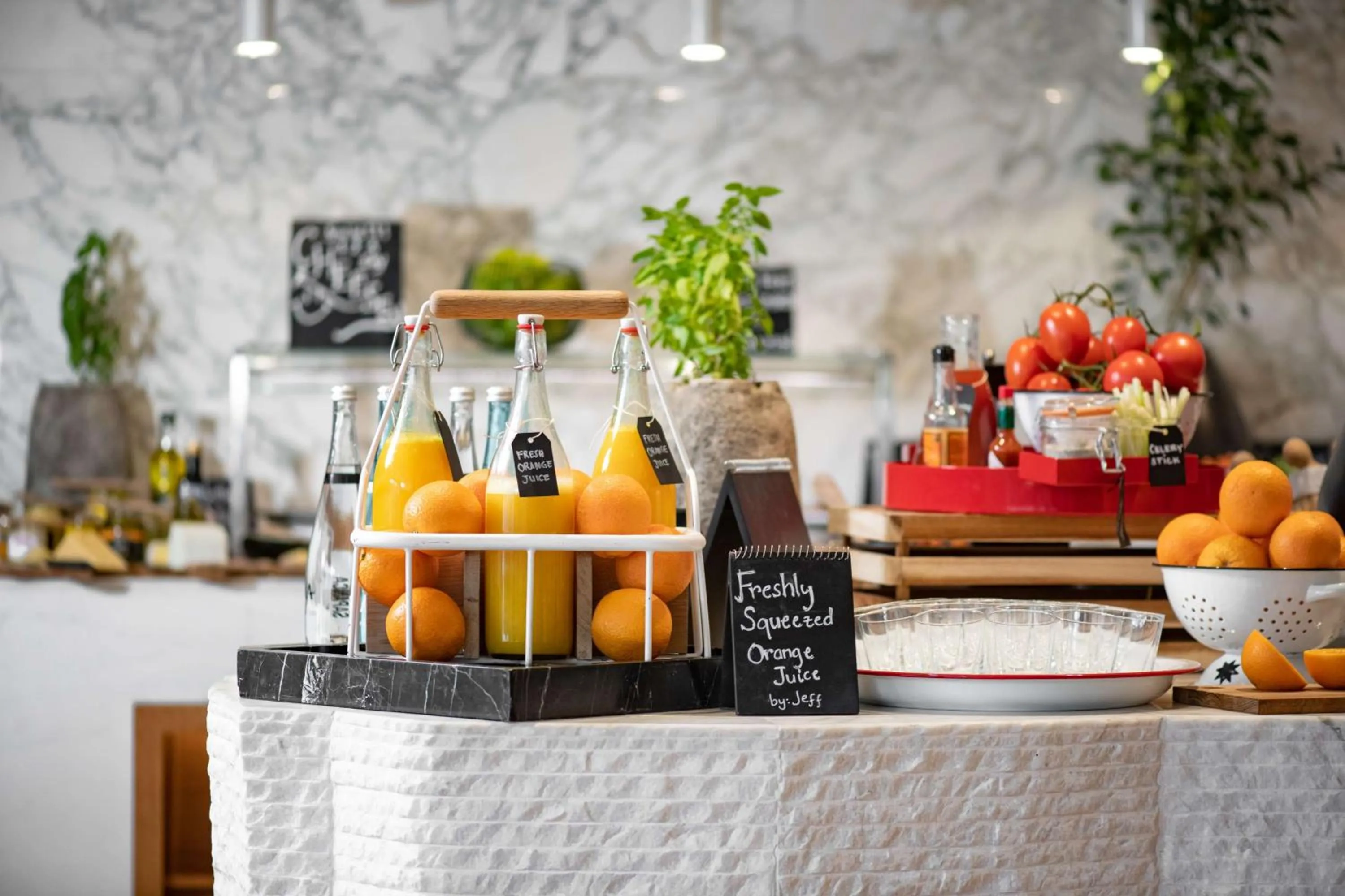 Buffet breakfast in Radisson Blu Hotel & Residence, Riyadh Diplomatic Quarter