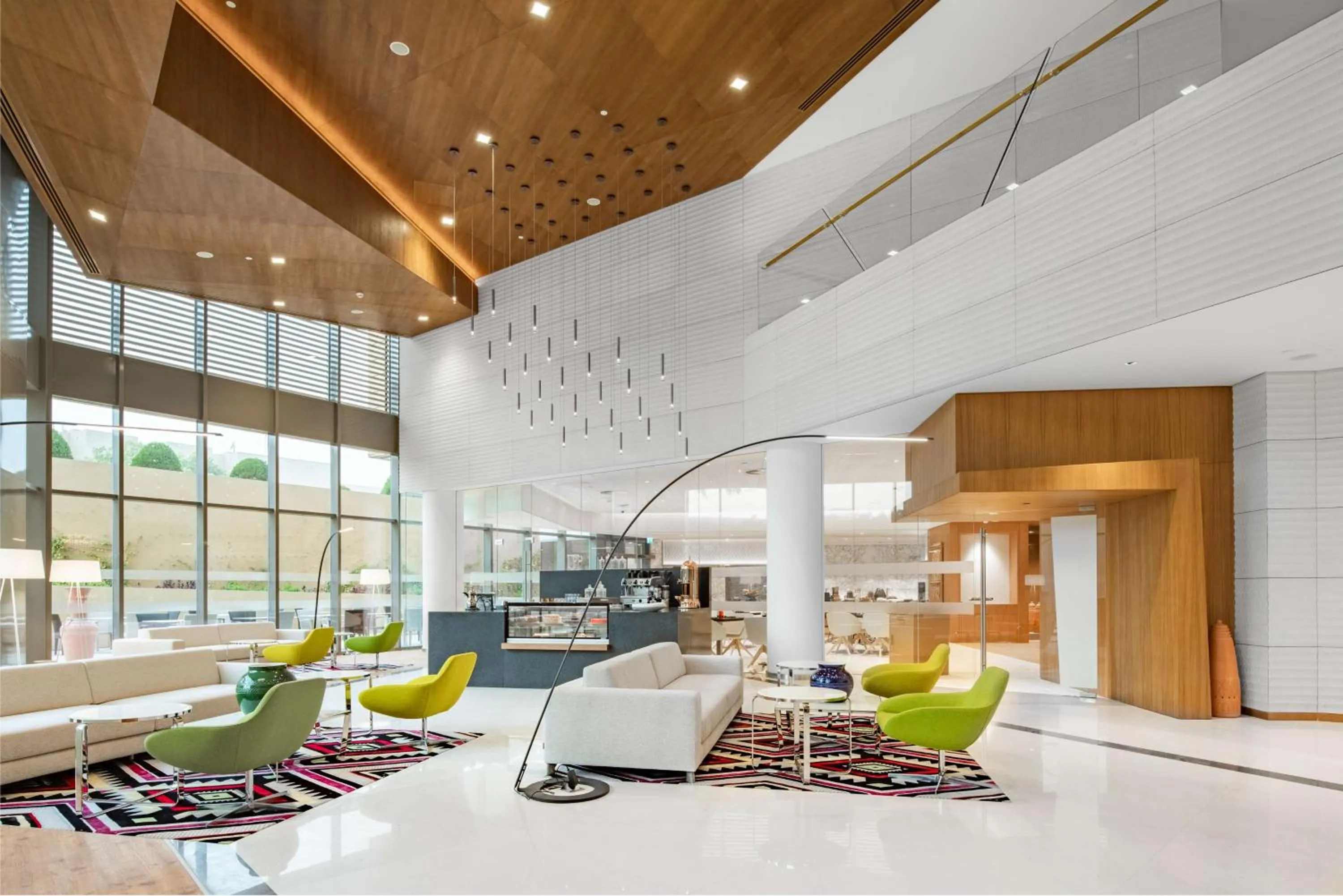 Lobby or reception in Radisson Blu Hotel & Residence, Riyadh Diplomatic Quarter