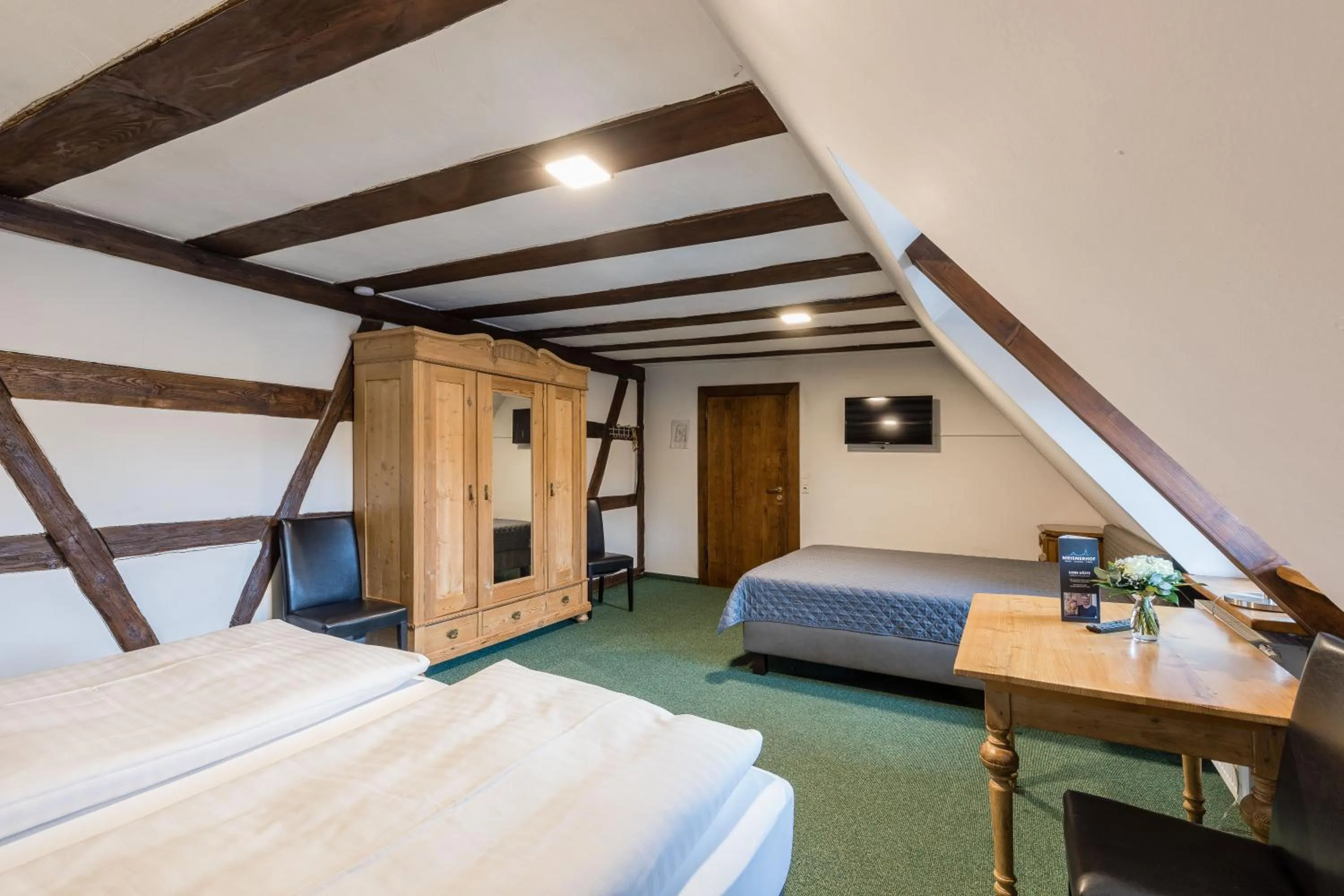 Photo of the whole room, Bed in Hotel Meisnerhof