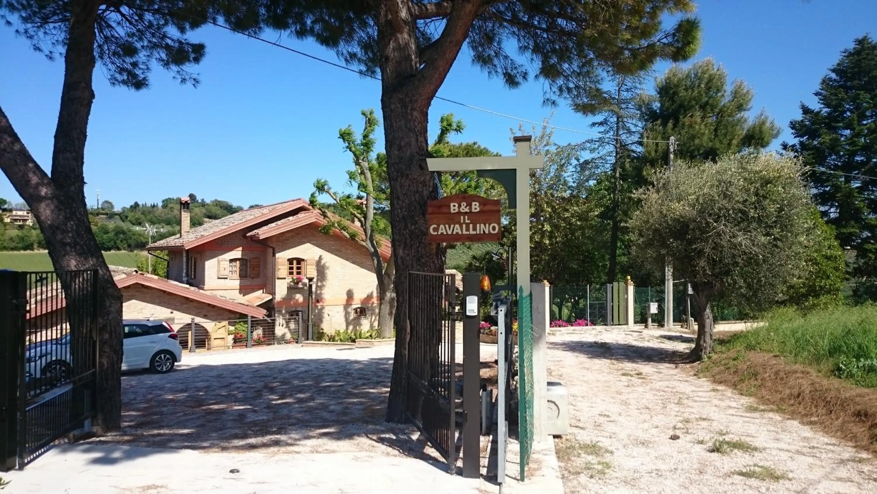 Facade/entrance in B&B Il Cavallino
