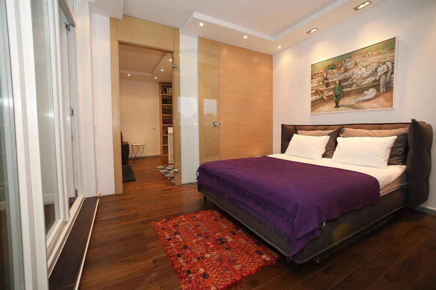 Bed in STATUS Superior Apartments