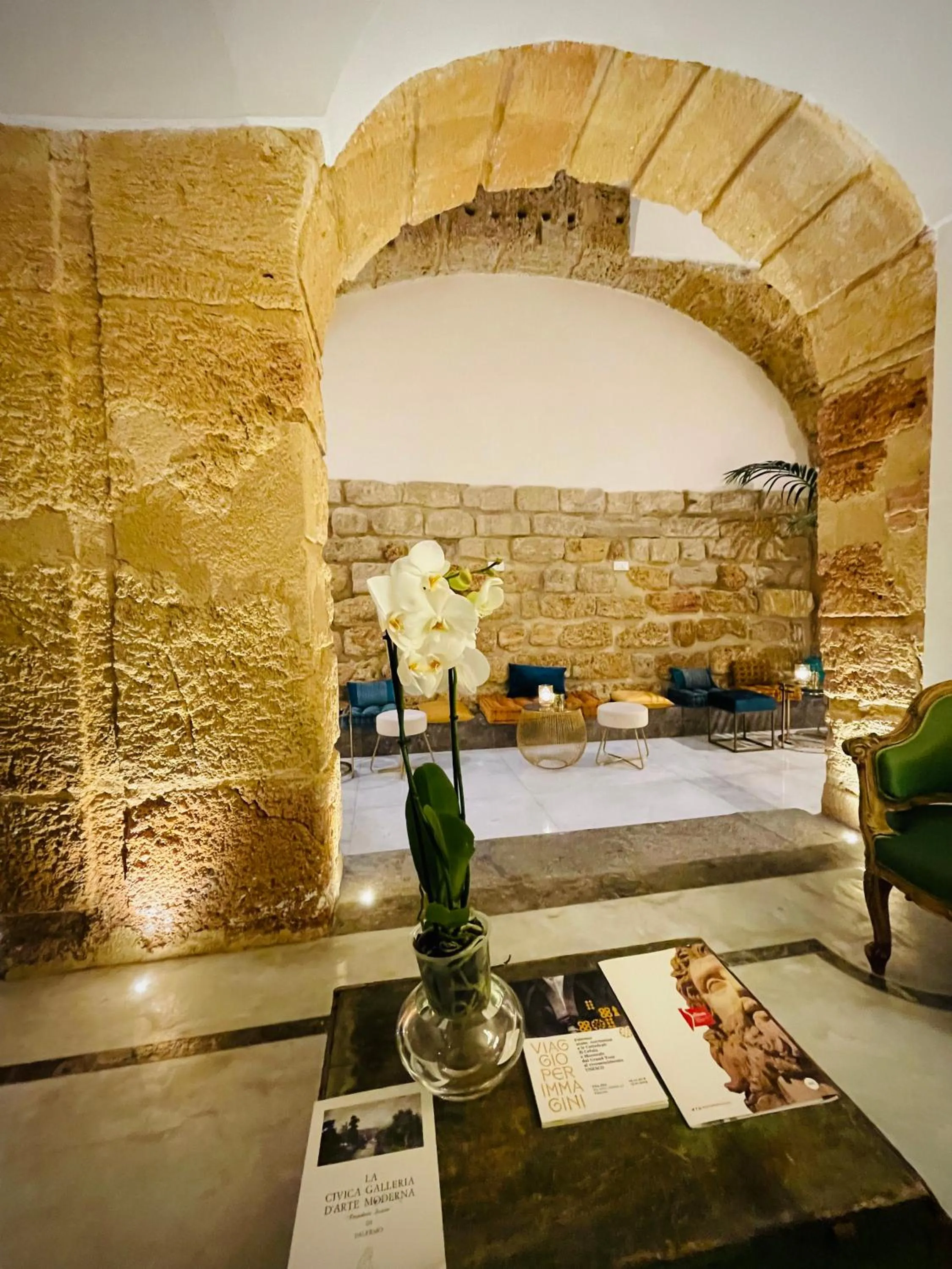 Lobby or reception in Palazzo del Poeta - Dimora Contemporanea