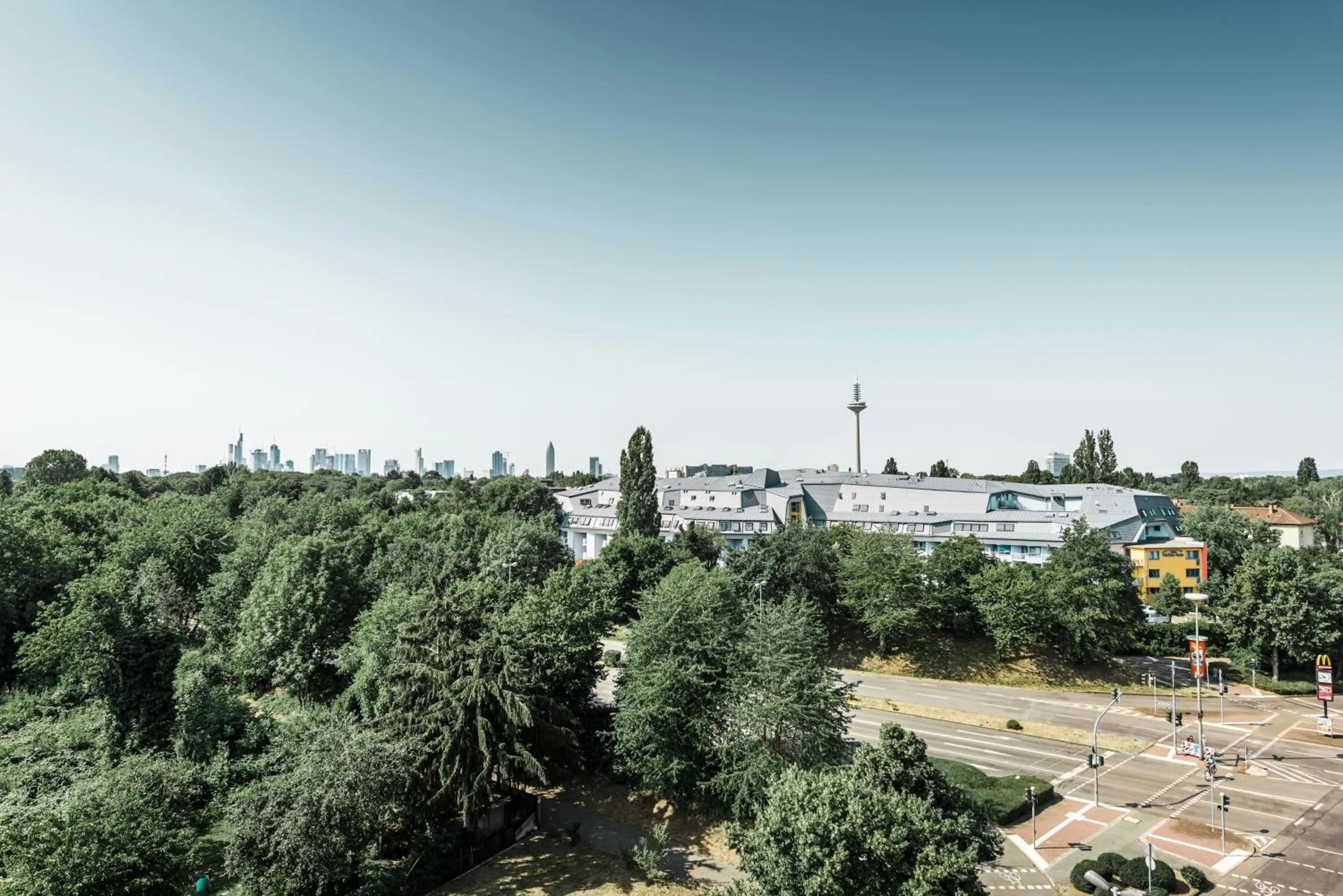Bird's eye view in Haus Aja Textor-Goethe