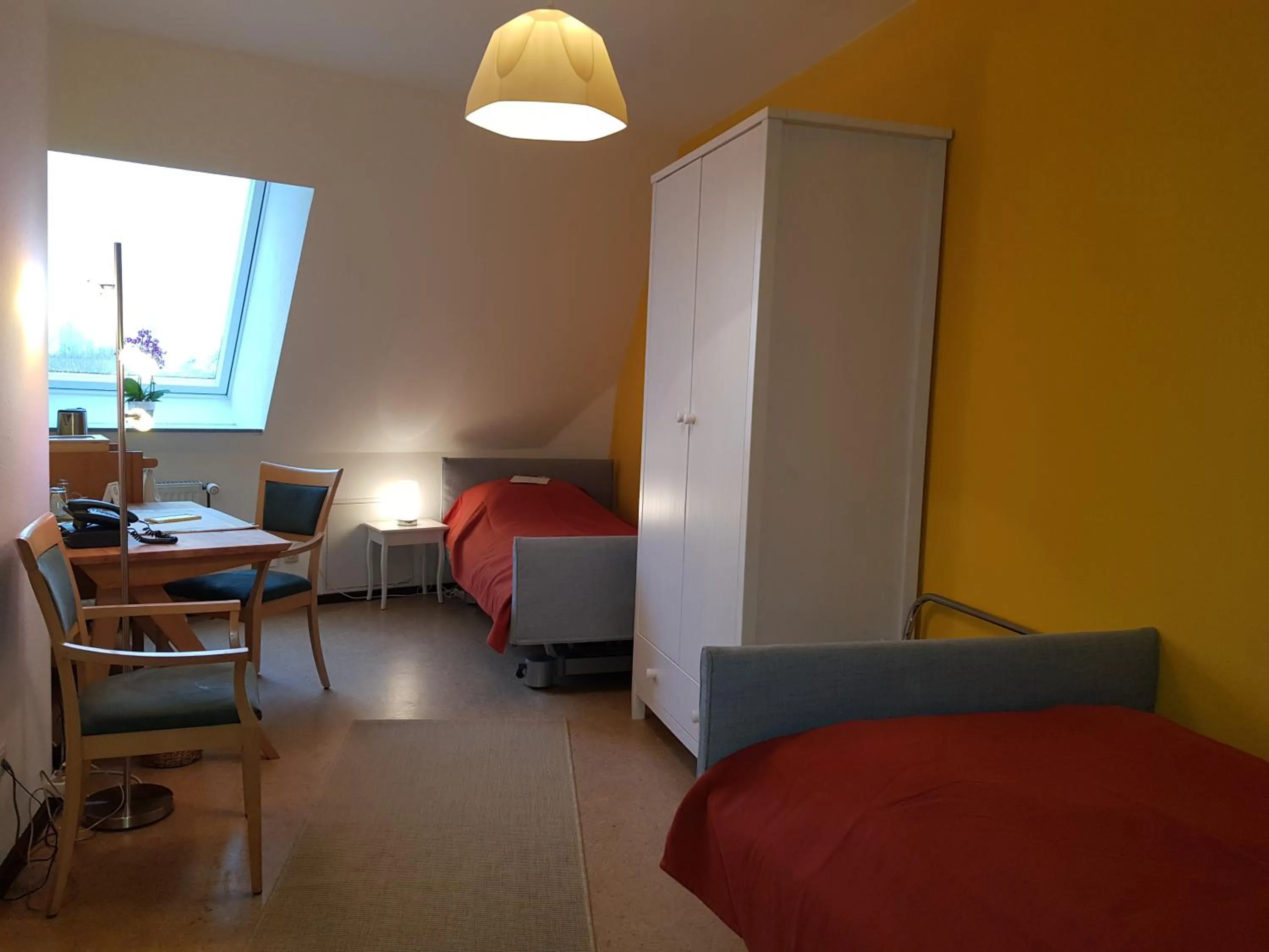 Bedroom, Bed in Haus Aja Textor-Goethe