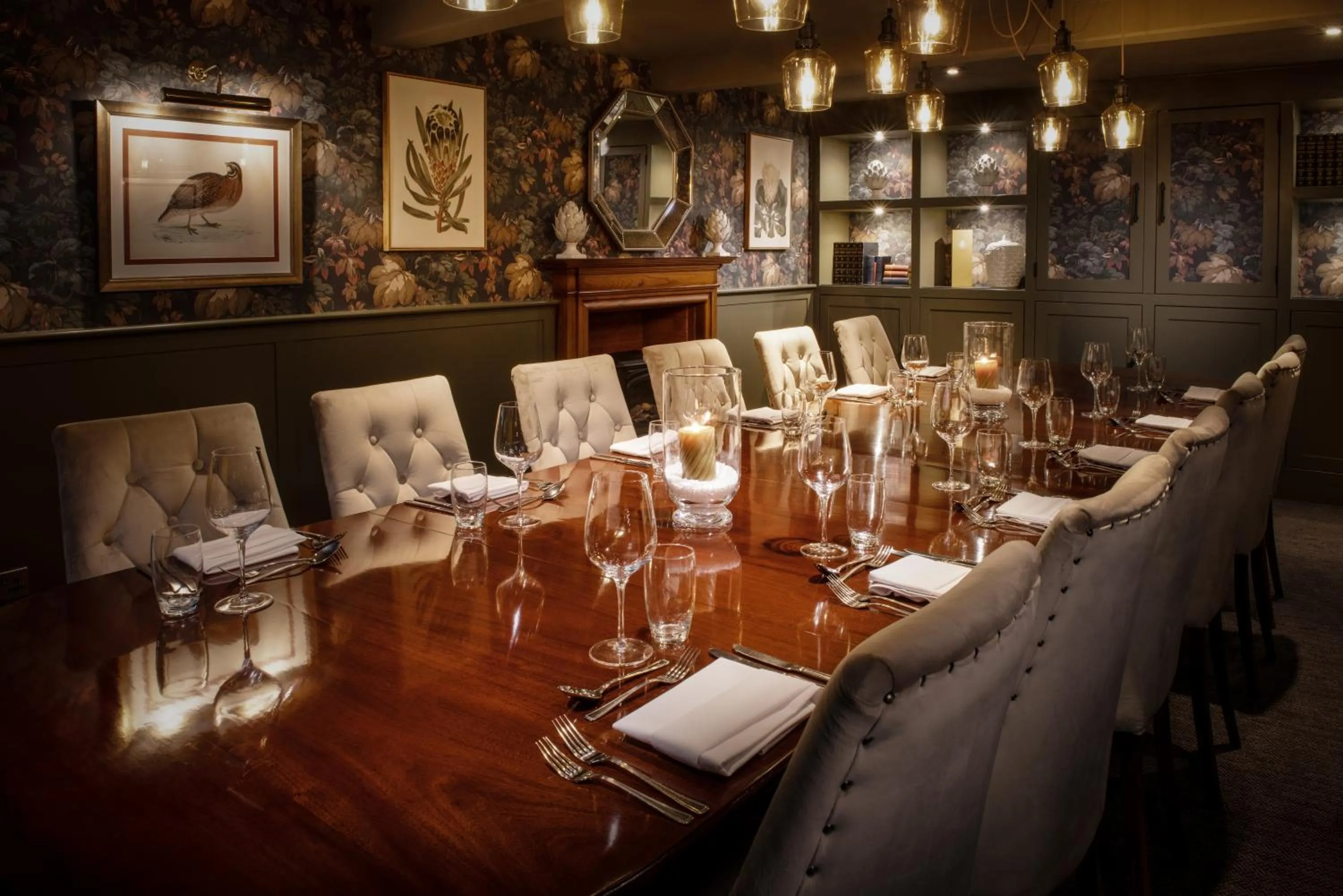 Dining area in The Millstone, Mellor