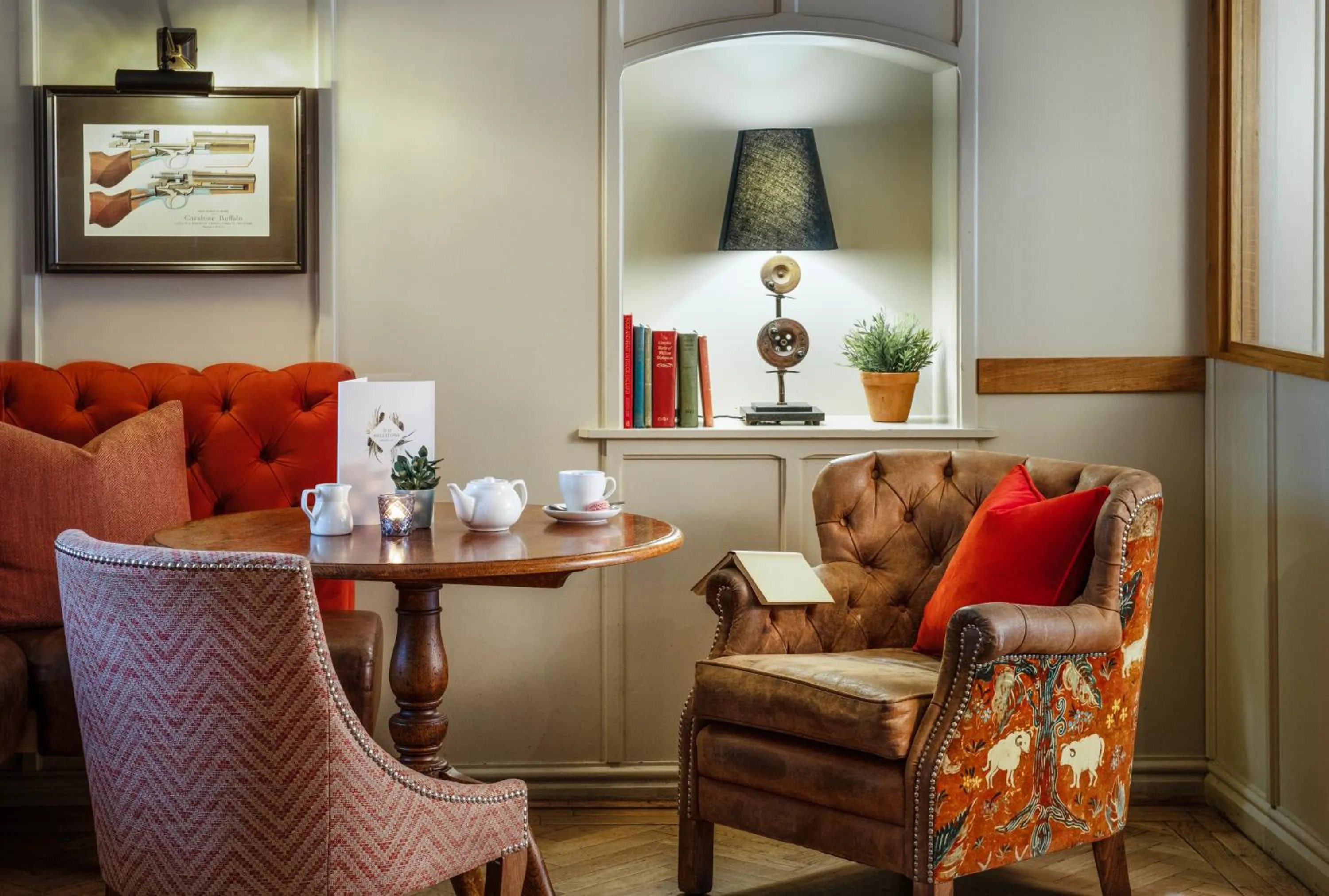 Lounge or bar in The Millstone, Mellor