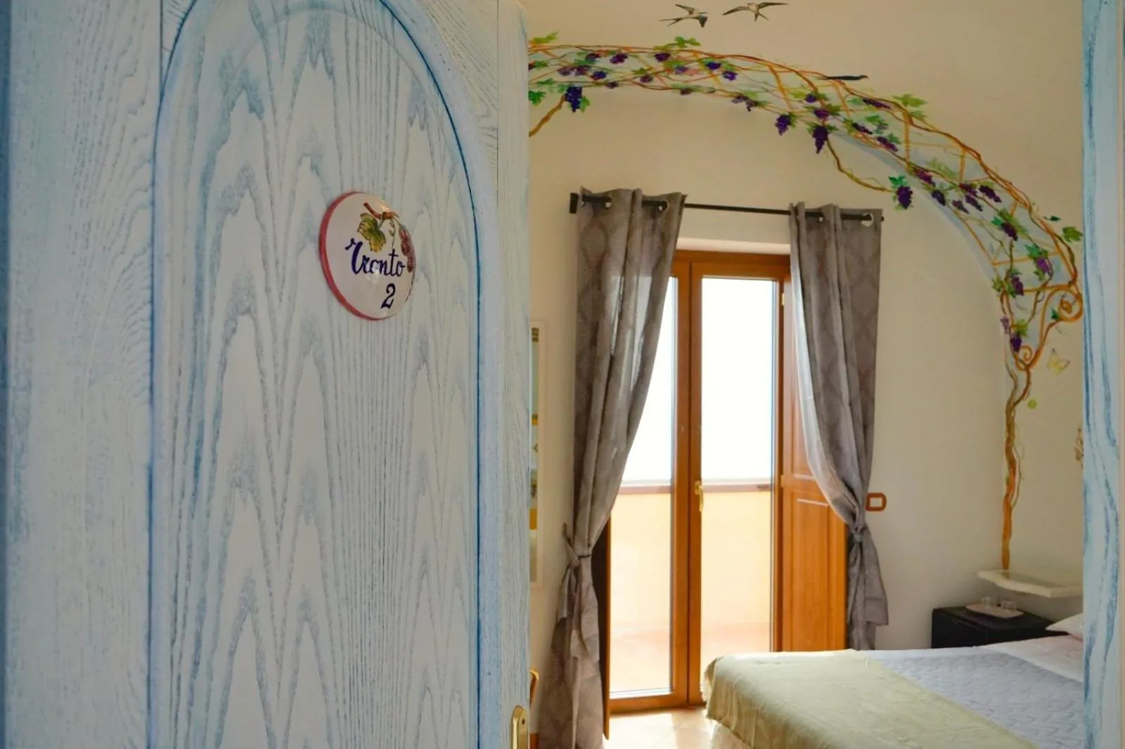 Bed in San Giacomo Relais