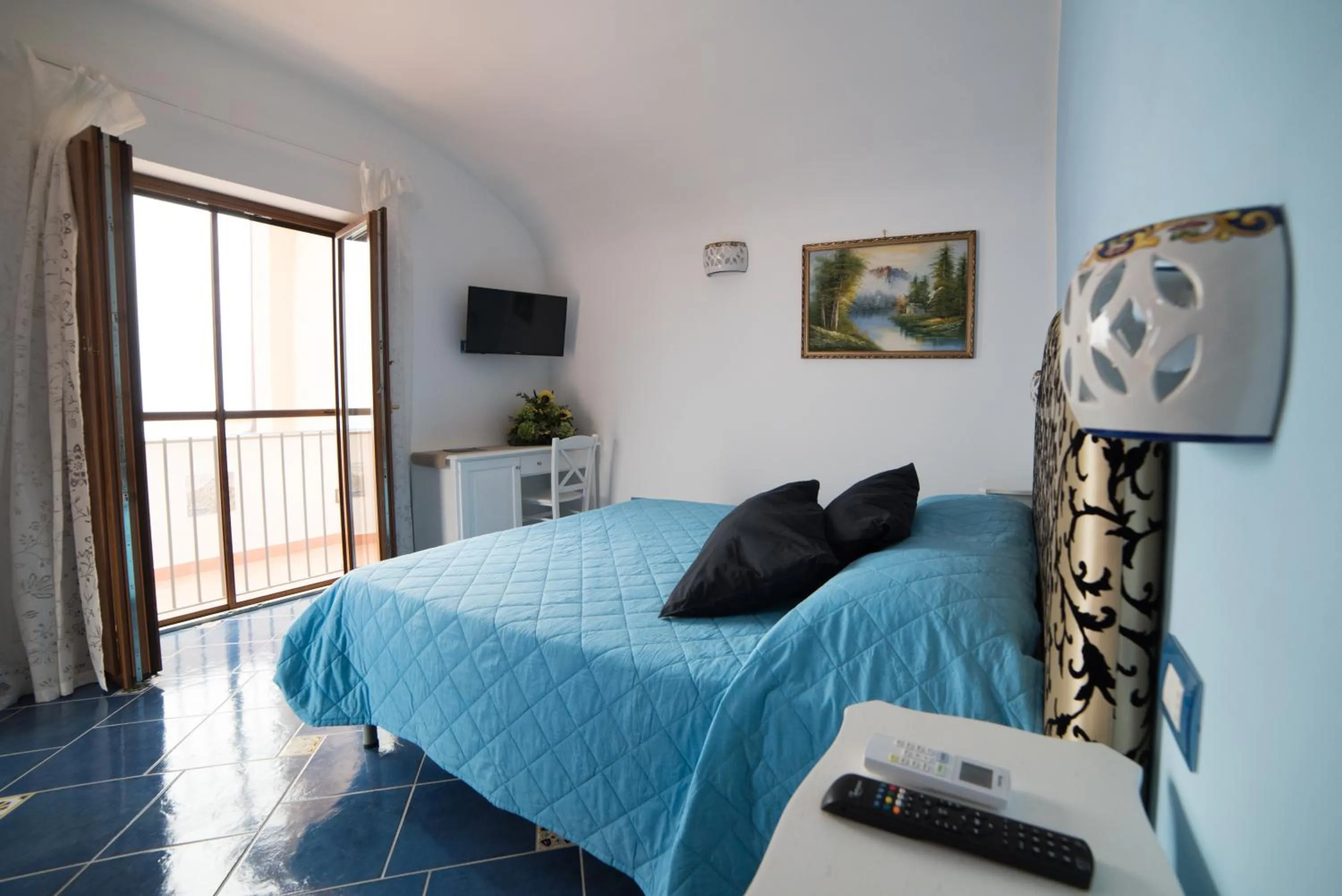 Bed in San Giacomo Relais