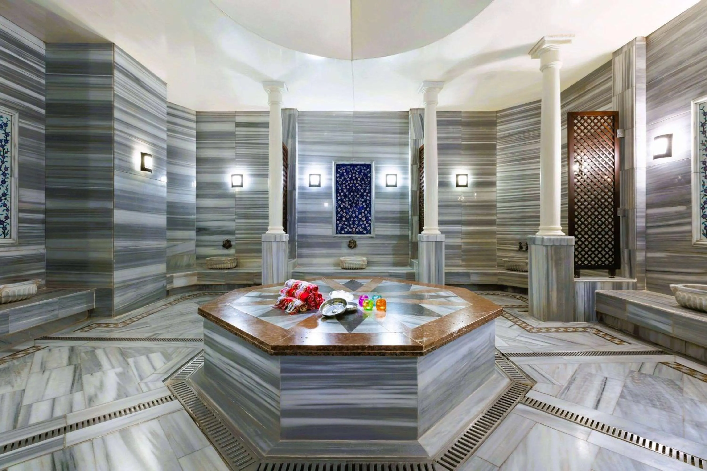 Spa and wellness centre/facilities in Wyndham Grand Izmir Ozdilek Thermal & Spa
