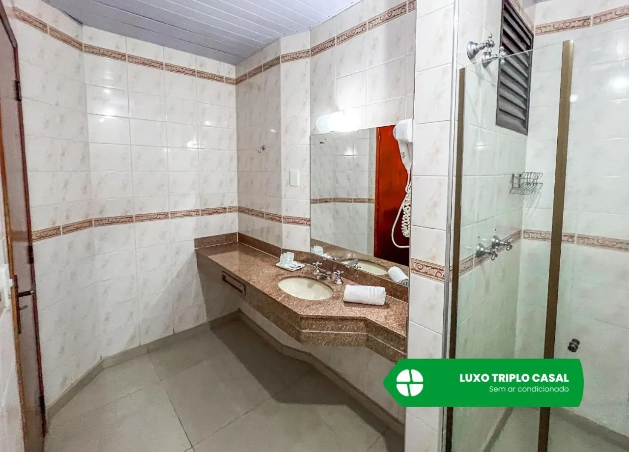 Bathroom in Hotel Nacional Inn Campos do Jordão
