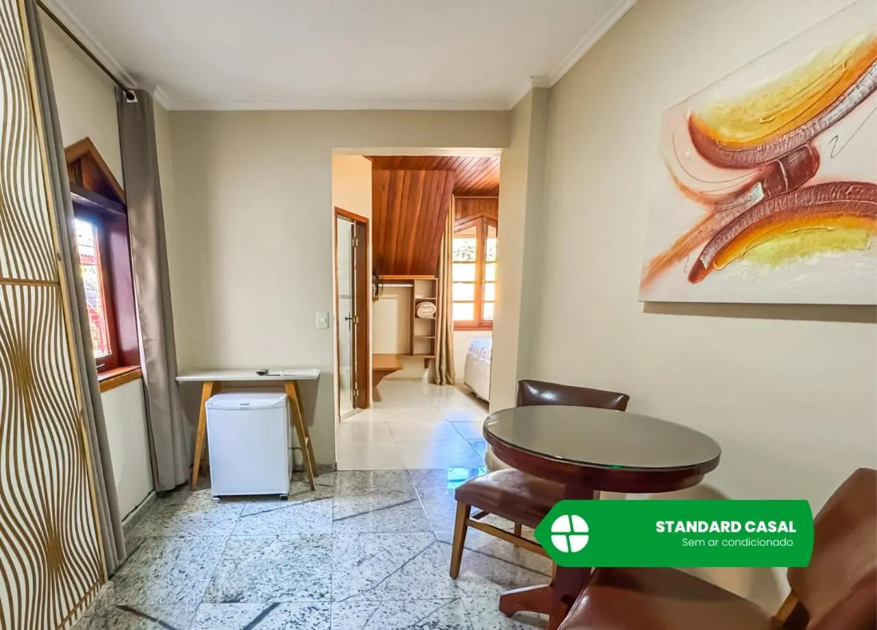 Seating area in Hotel Nacional Inn Campos do Jordão