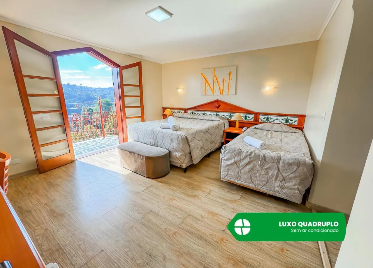 Bedroom, Bed in Hotel Nacional Inn Campos do Jordão