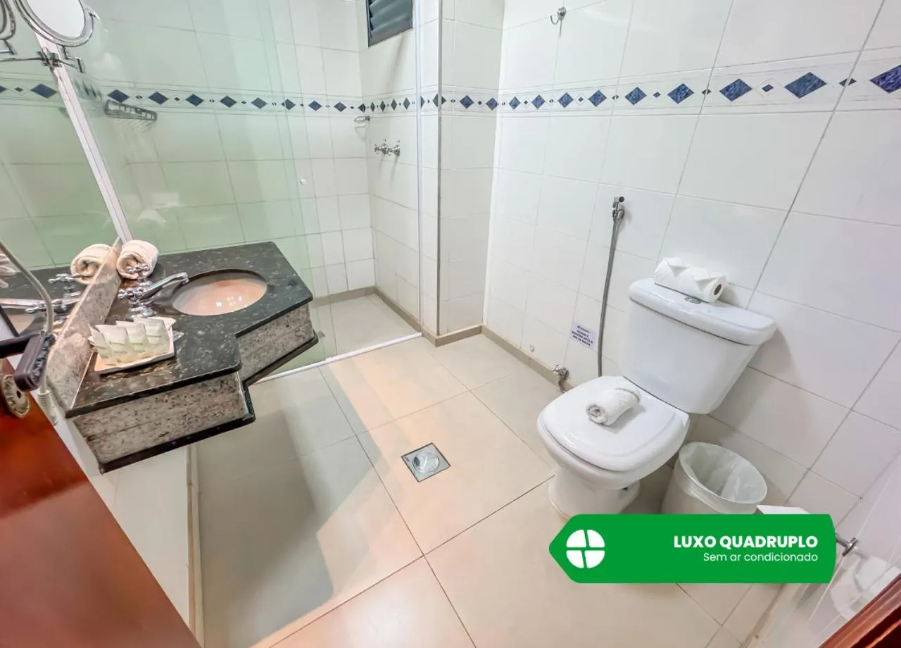 Bathroom in Hotel Nacional Inn Campos do Jordão