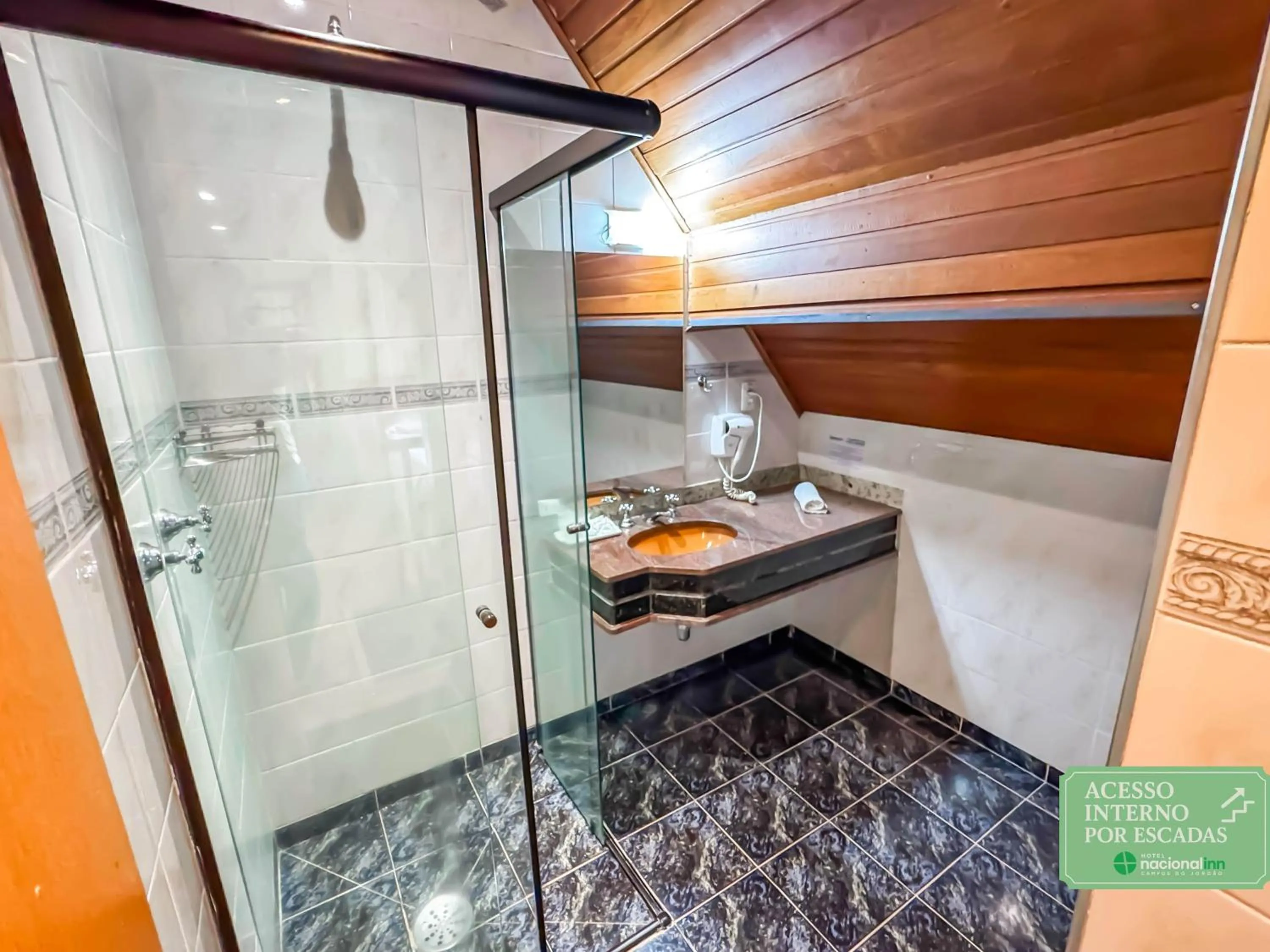 Bathroom in Hotel Nacional Inn Campos do Jordão